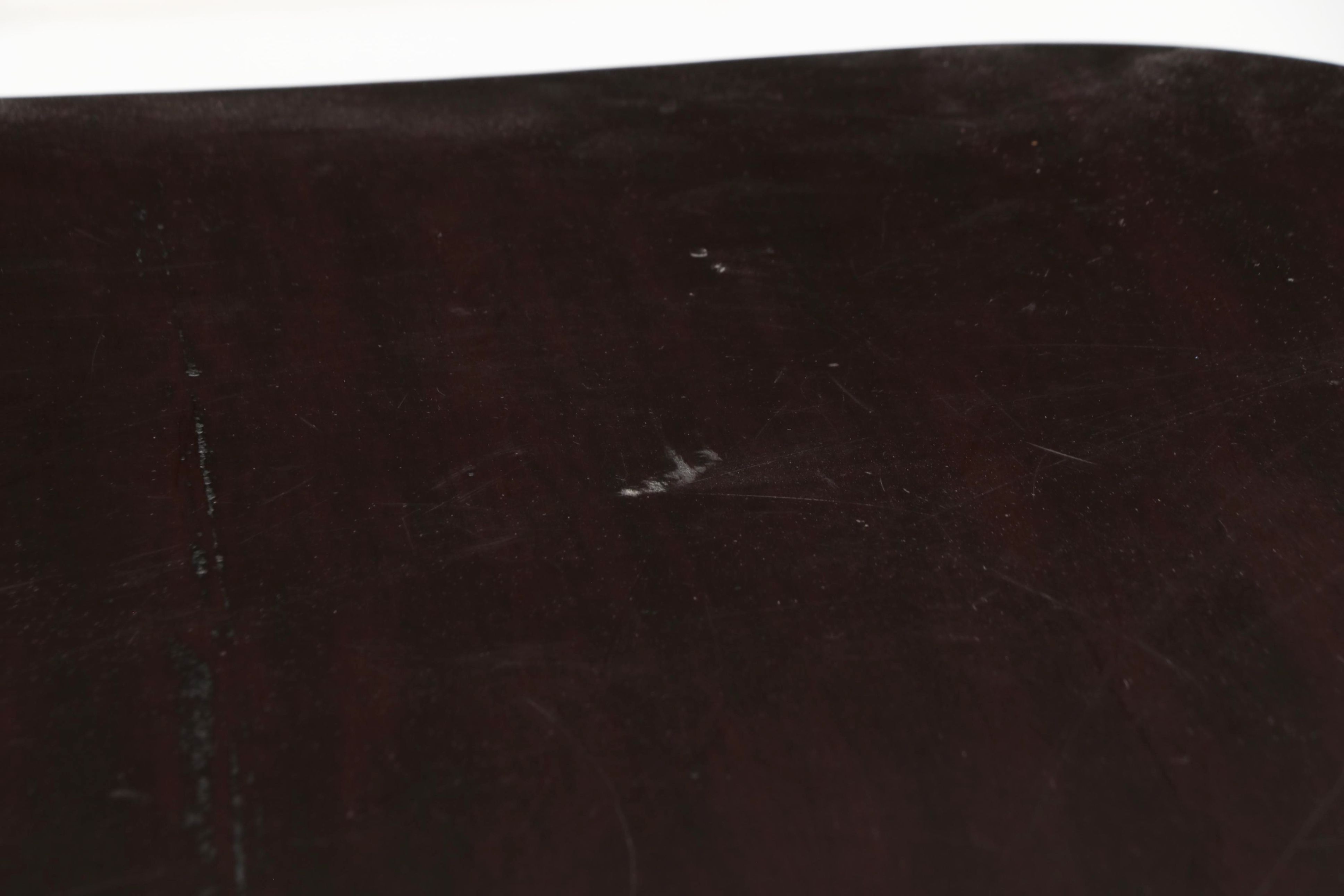 Eleven-Piece Pottery Barn Hardwood and Leather Dining Set