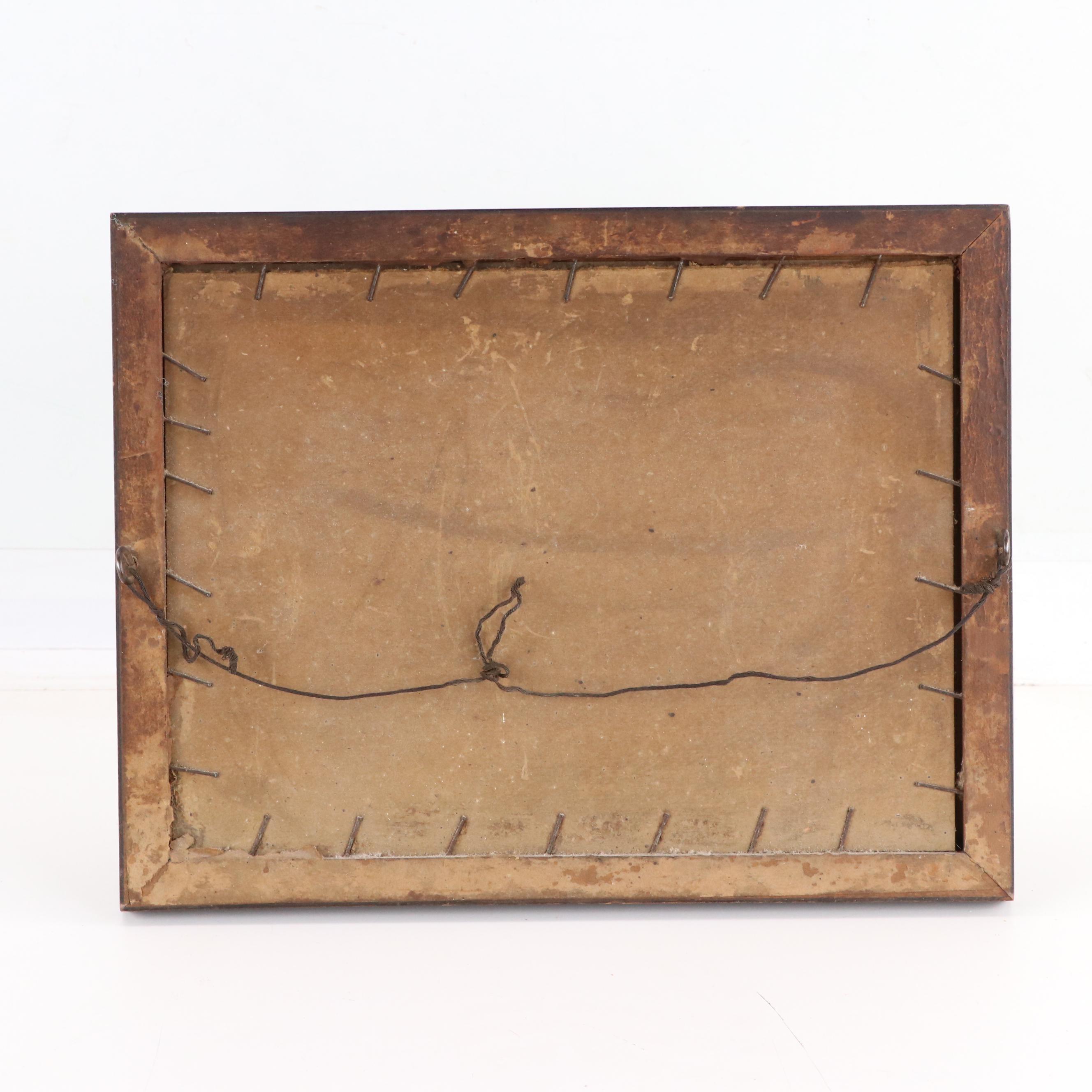 Etching "Suburban Shanty," Late 19th Century