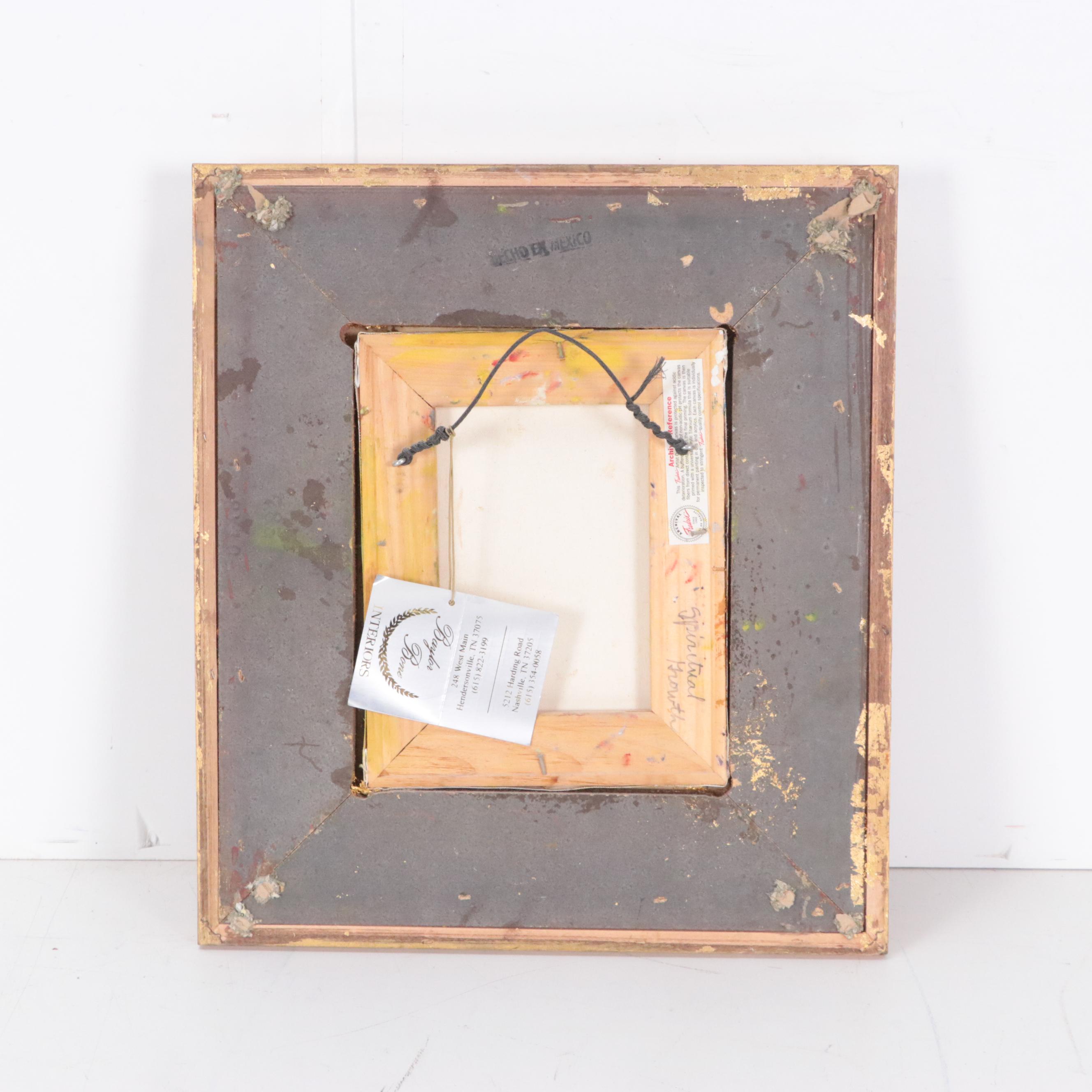 Cindy Wingo Oil Painting "Spiritual Growth," 21st Century