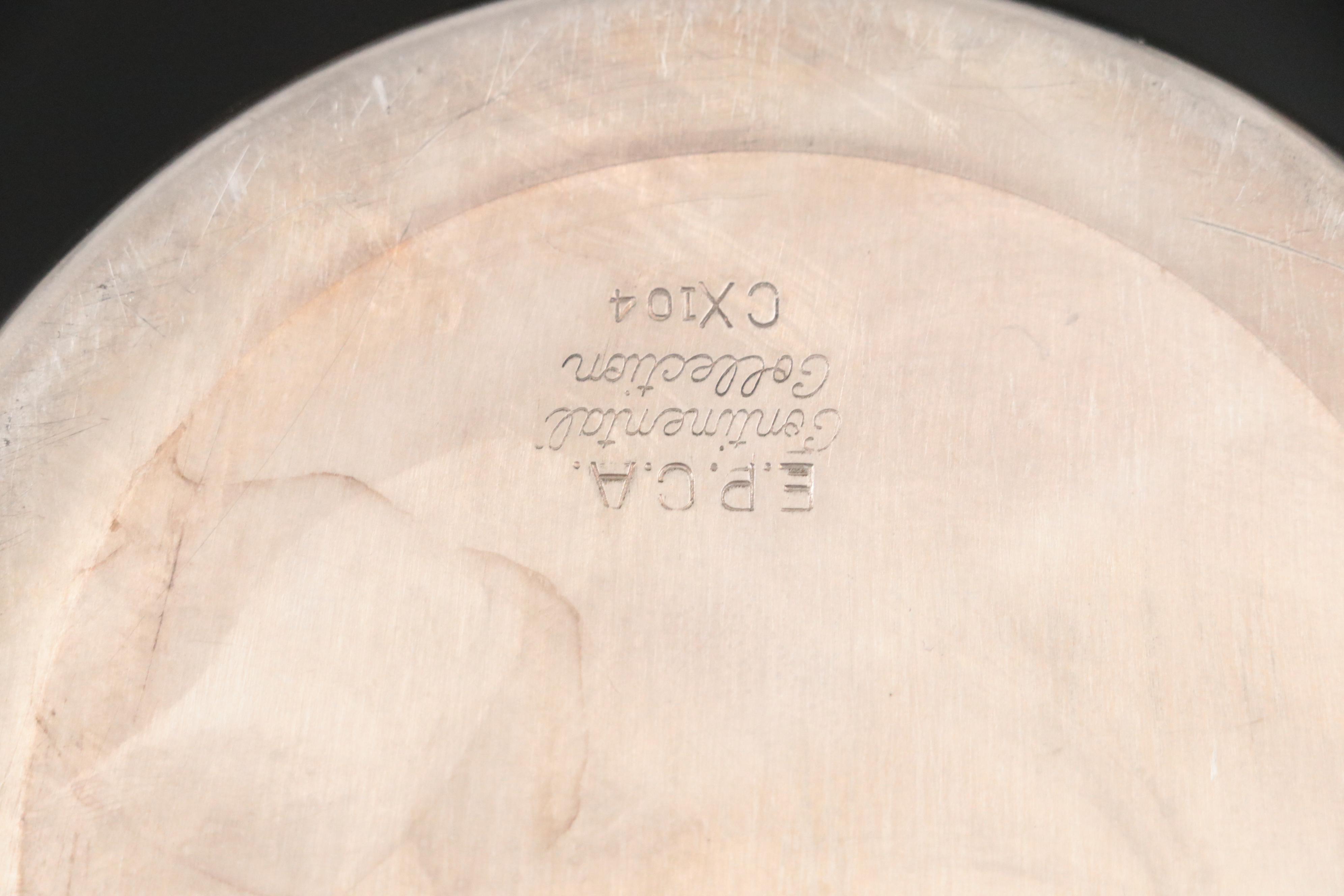 International Silver "Spring Flower" Gallery Tray with More Silver Plate Décor