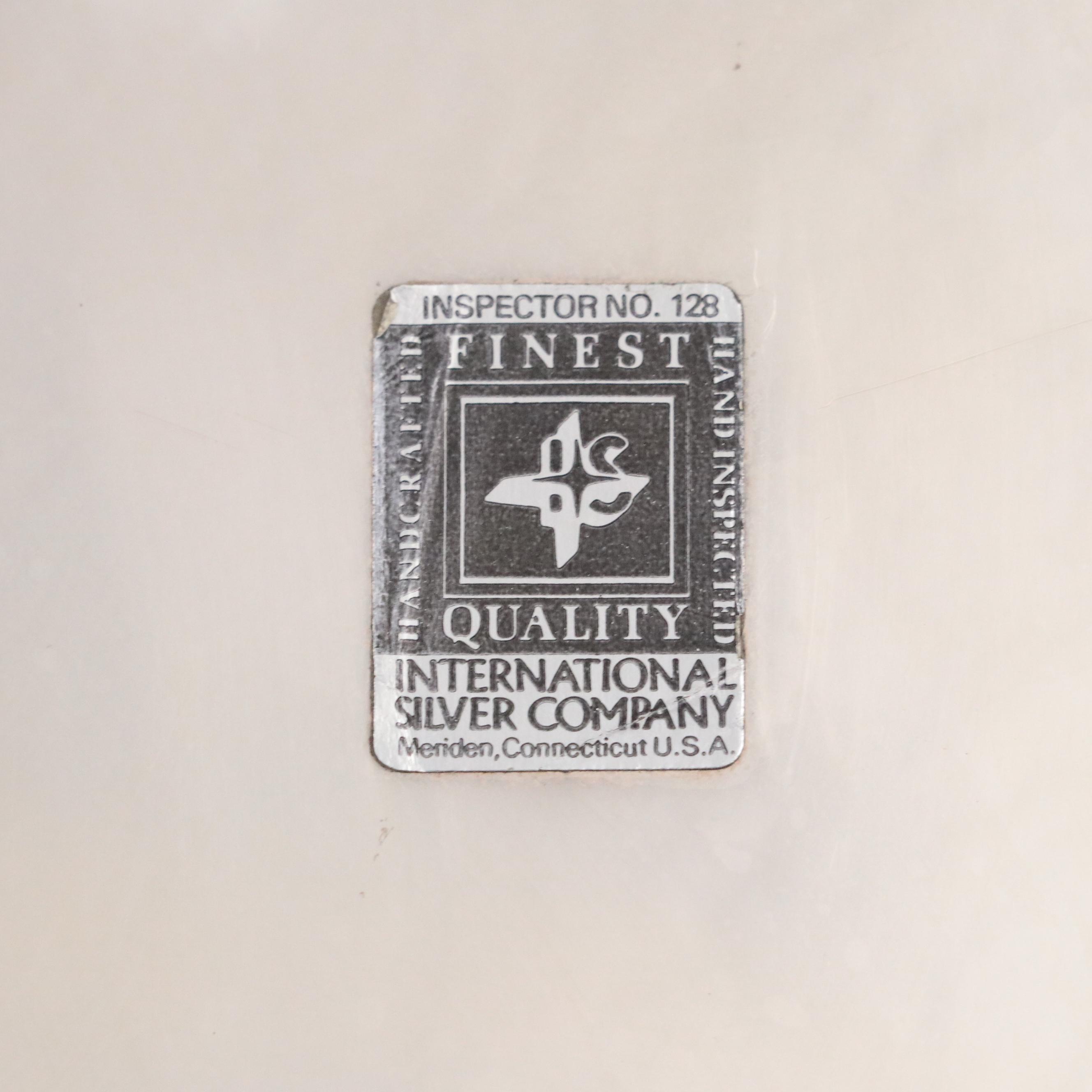 International Silver "Spring Flower" Gallery Tray with More Silver Plate Décor