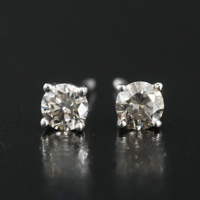14K 0.55 CTW Lab Grown Diamond Stud Earrings