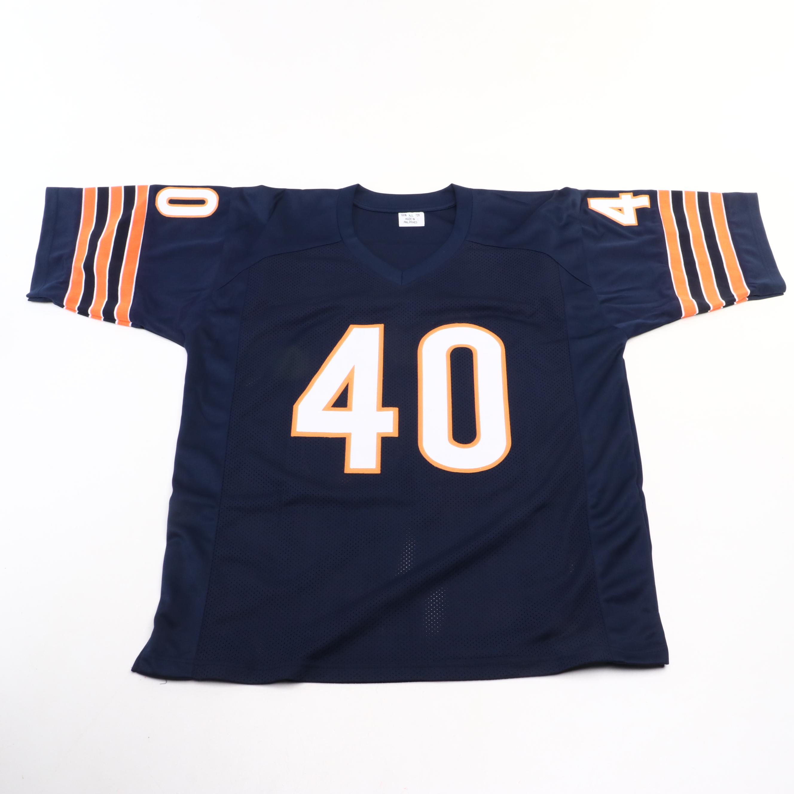 Gale Sayers Signed Chicago Bears Football Jersey