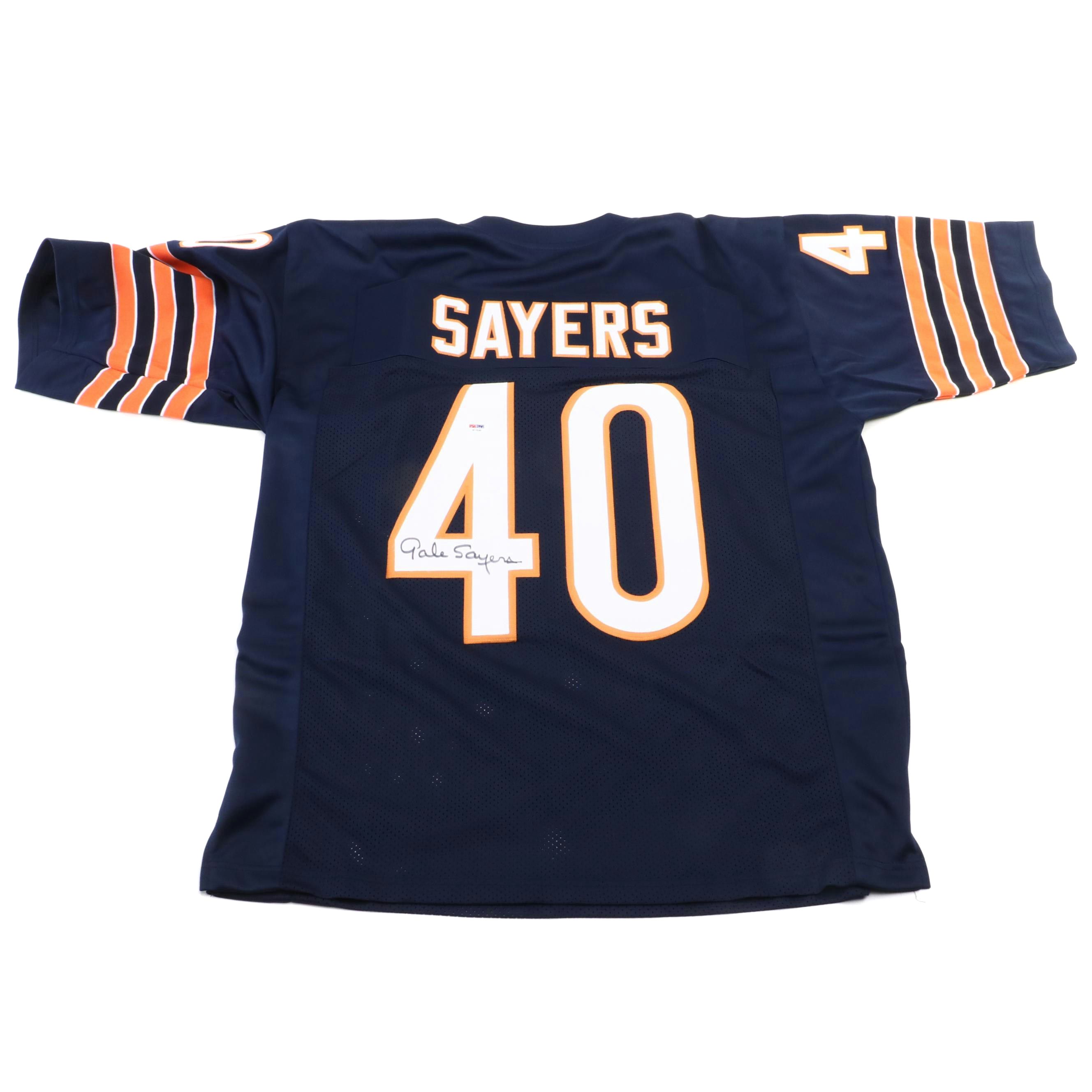 Gale Sayers Signed Chicago Bears Football Jersey