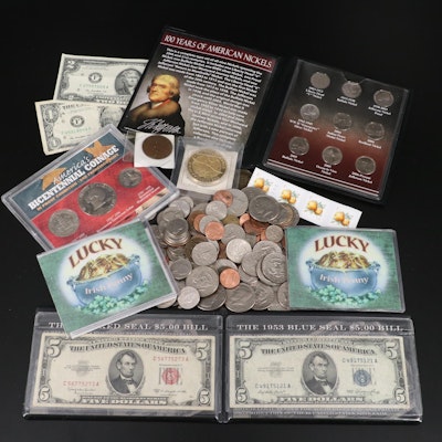 Assortment of Coin Sets and Loose Coinage