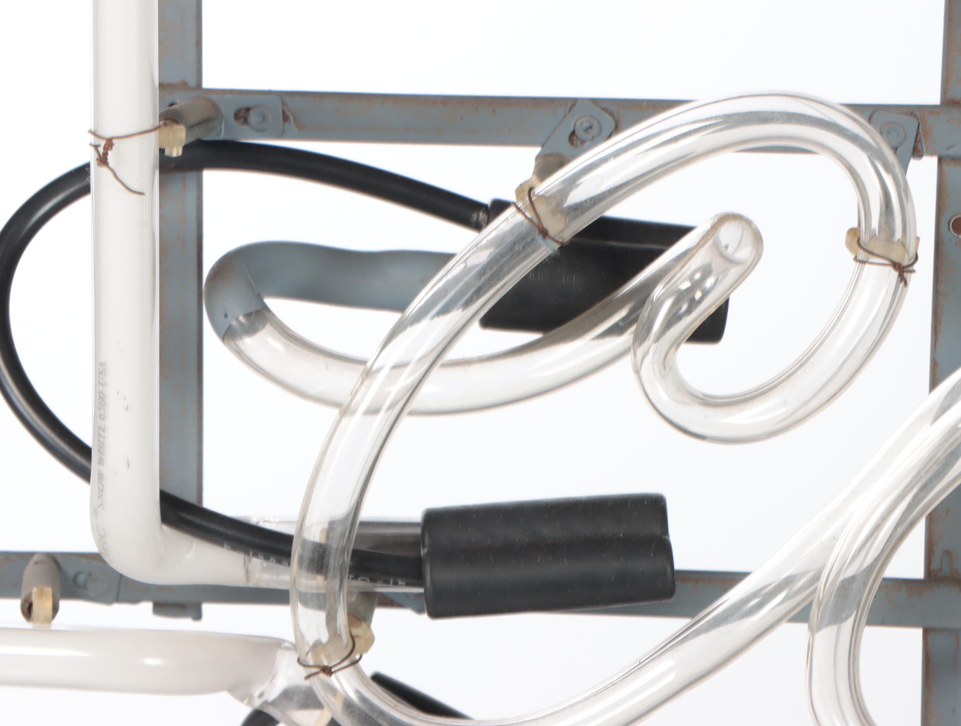 Vintage Coors Beer Texas Advertising Neon Sign