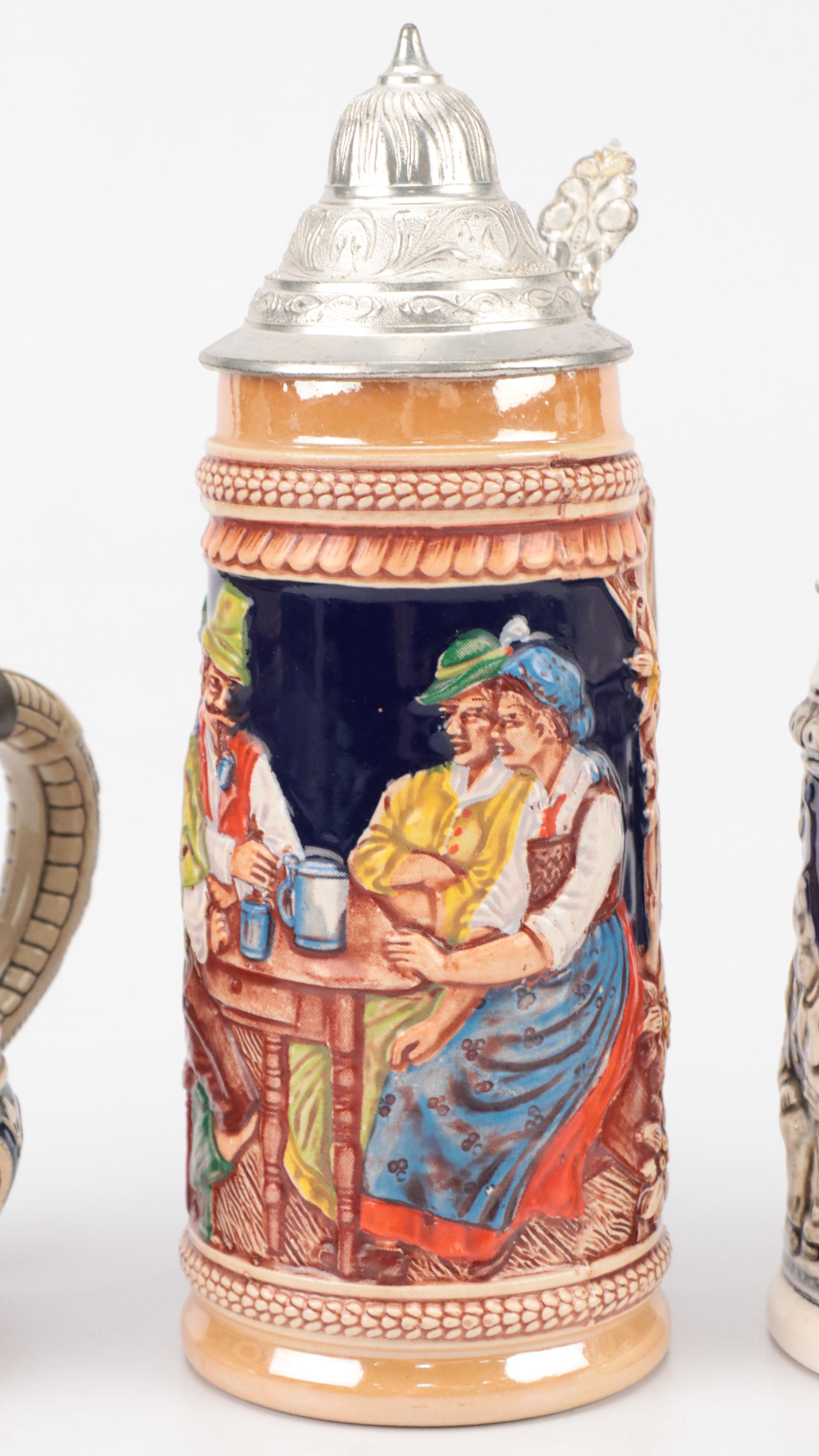 Thewalt Ceramic Beer Stein with Other German Beer Steins and More