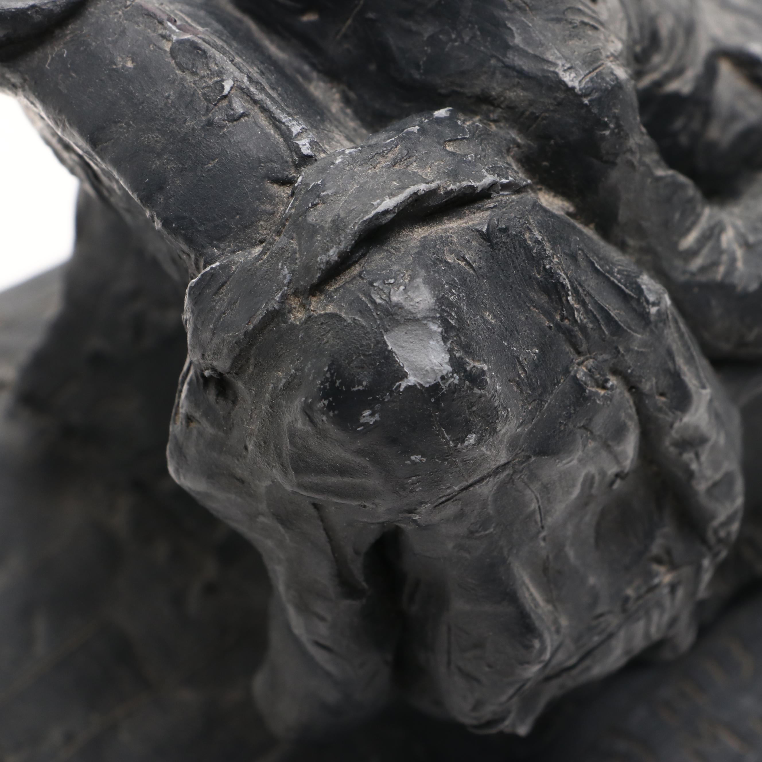 Michael Garman Sculpture "Chairman On The Range," 1973