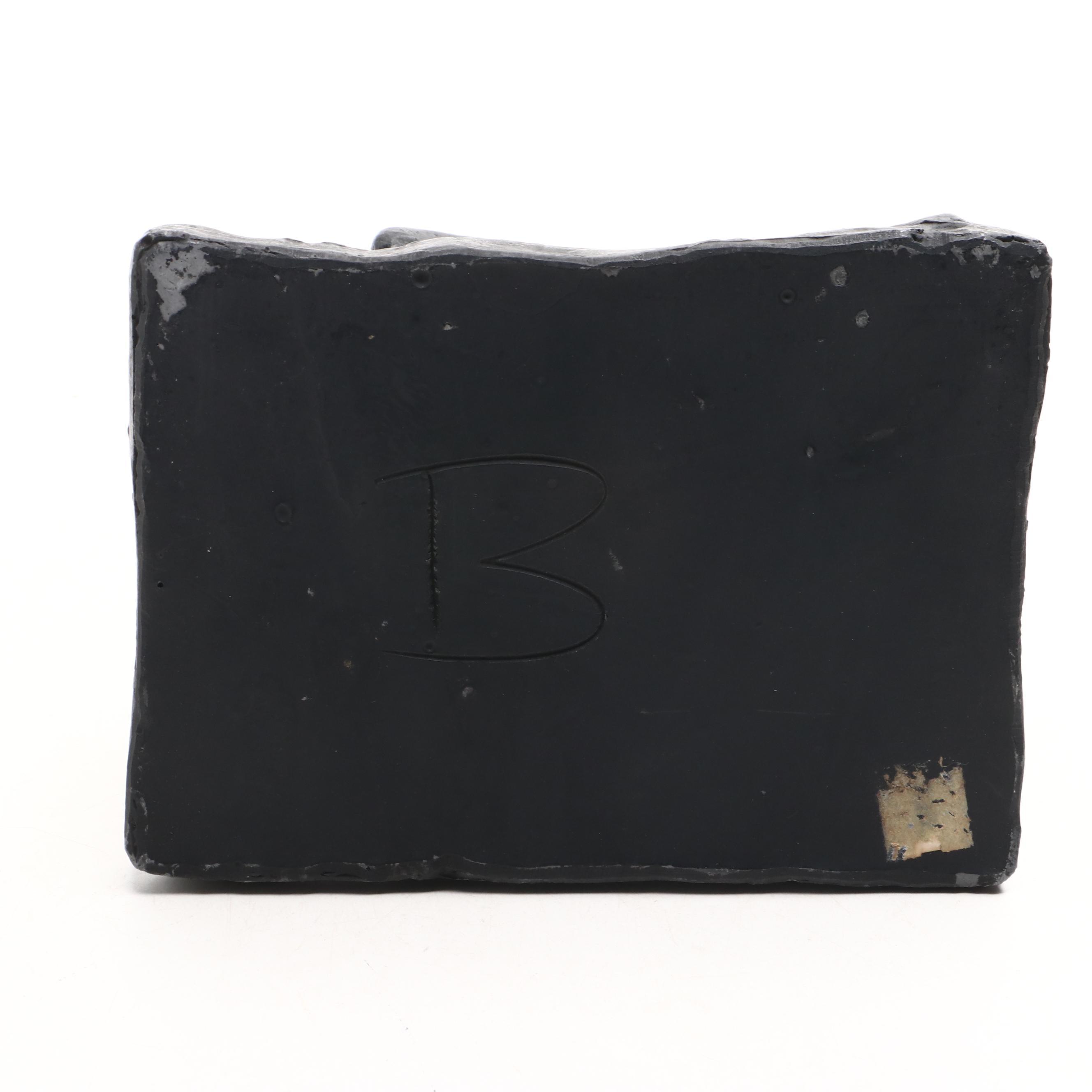 Michael Garman Sculpture "Chairman On The Range," 1973