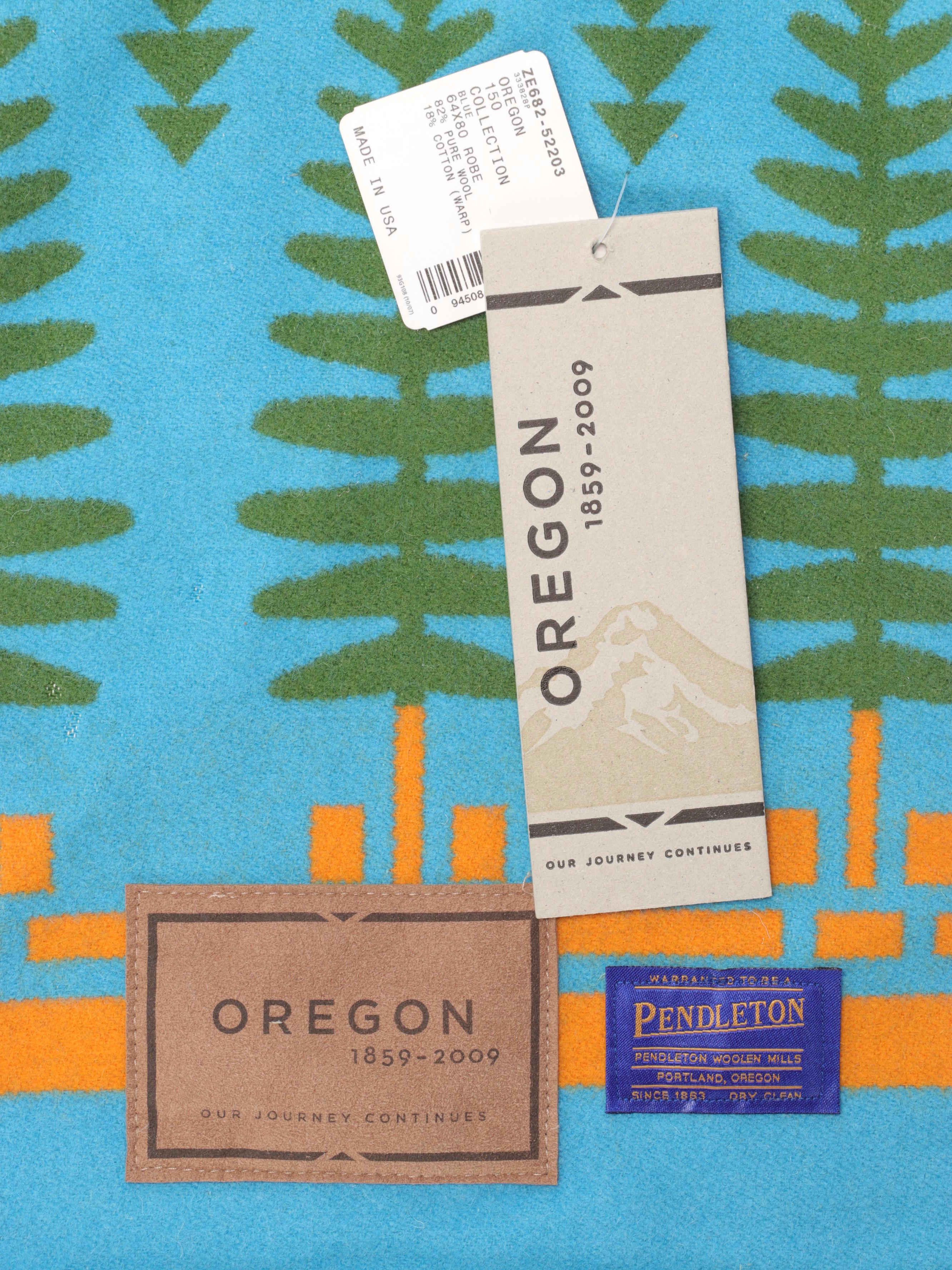Pendleton Oregon Collection Wool Throw Blanket