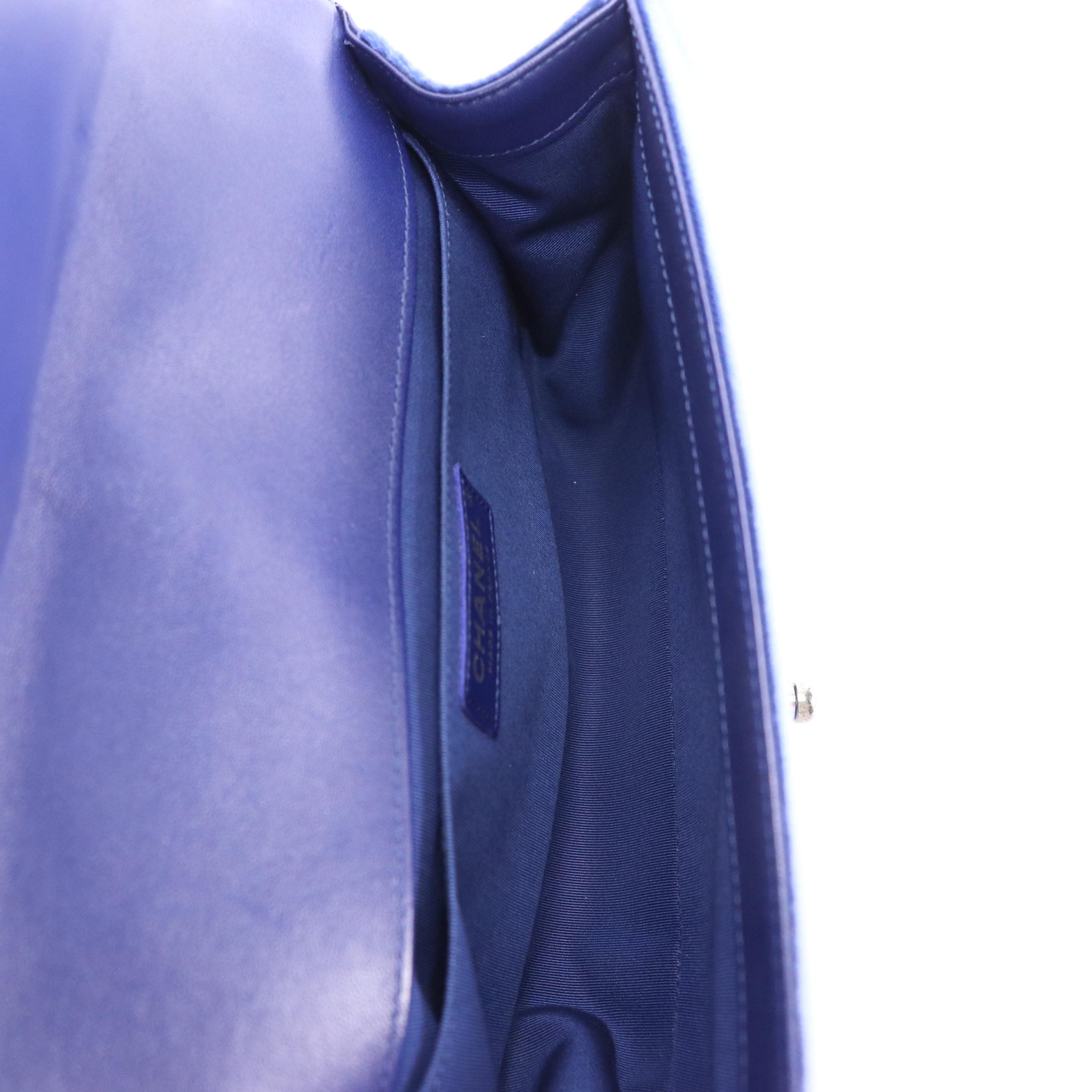 Chanel Boy Flap Medium Bag in Quilted Velvet