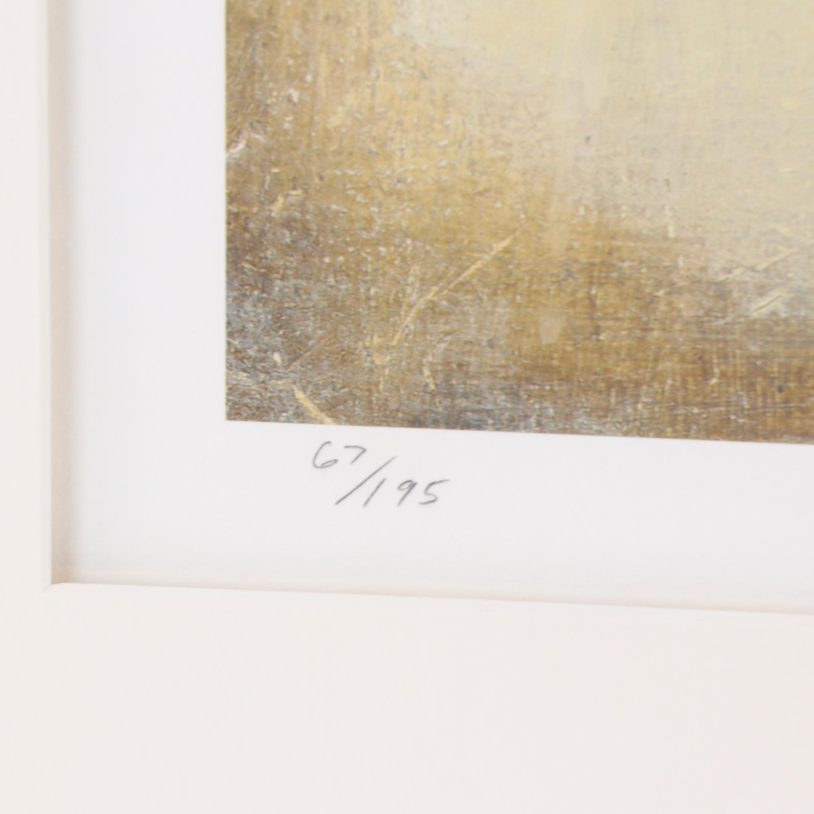 Niro Vasali Abstract Geometric Giclée "Crossroads," 21st Century