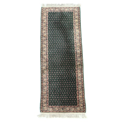 2'7 x 8'7 Hand-Knotted Sino-Persian Seraband Carpet Runner
