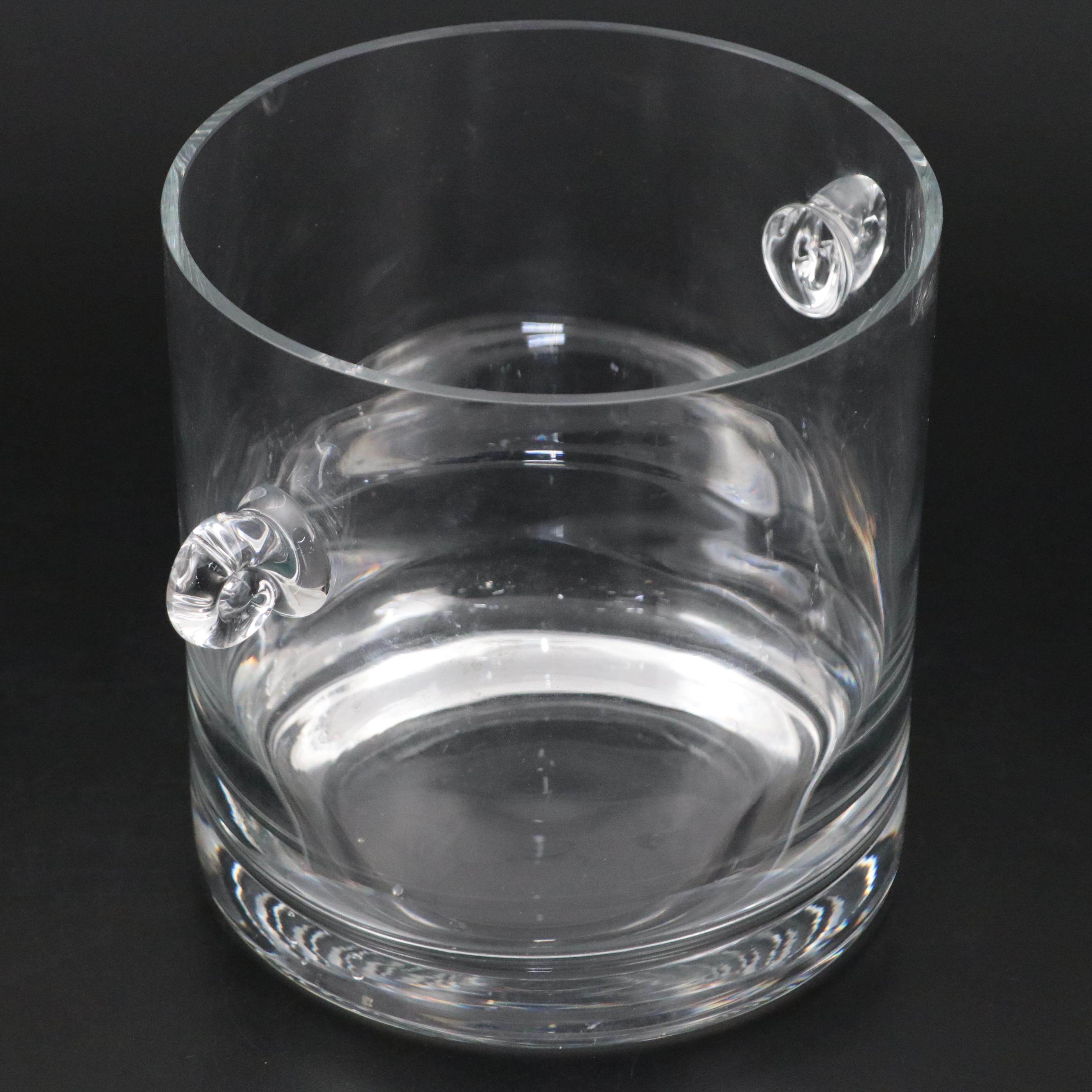 Tiffany & Co. Crystal Ice Bucket