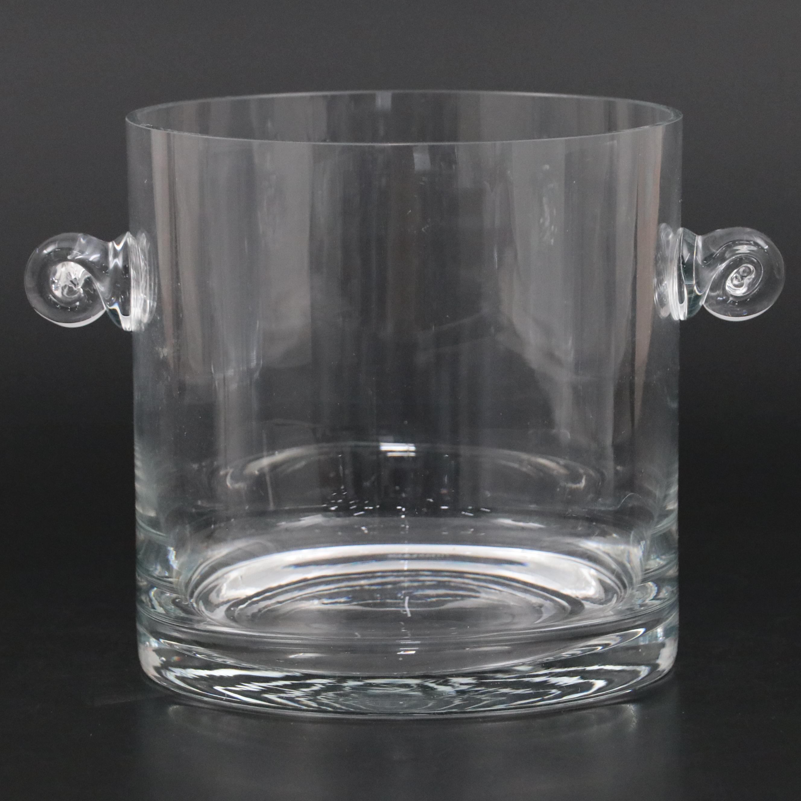 Tiffany & Co. Crystal Ice Bucket