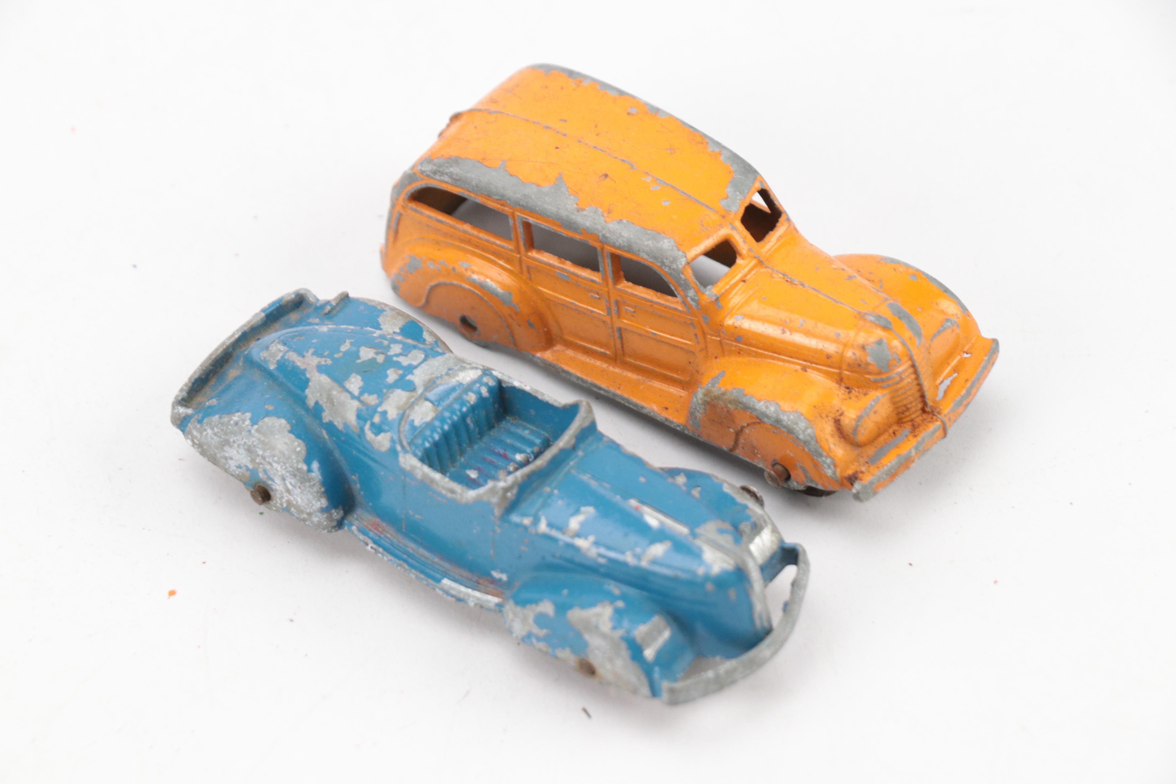 Manoil, TootsieToy, Lansing and More Toy Cars, Mid-20th Century