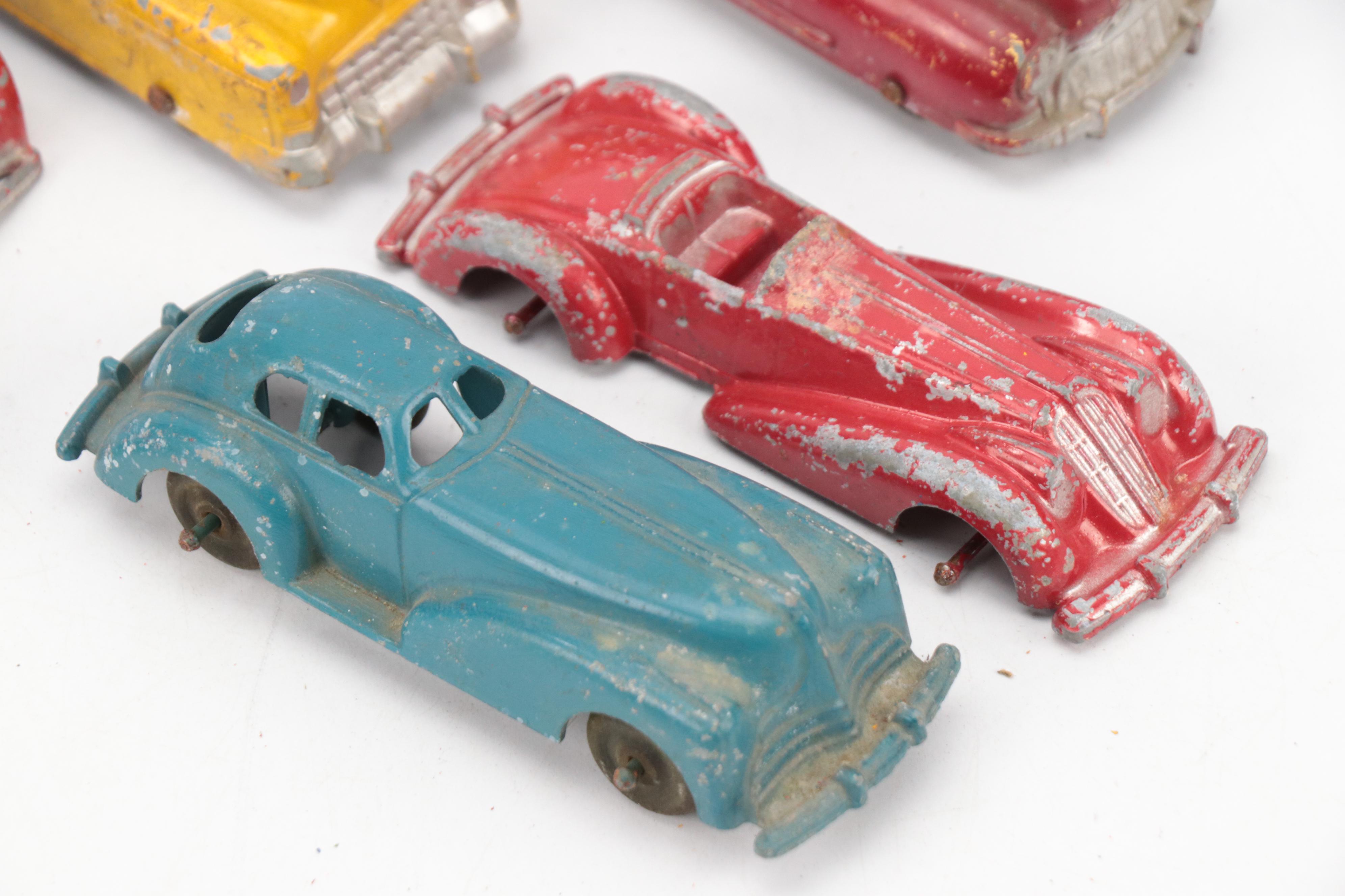 Manoil, TootsieToy, Lansing and More Toy Cars, Mid-20th Century