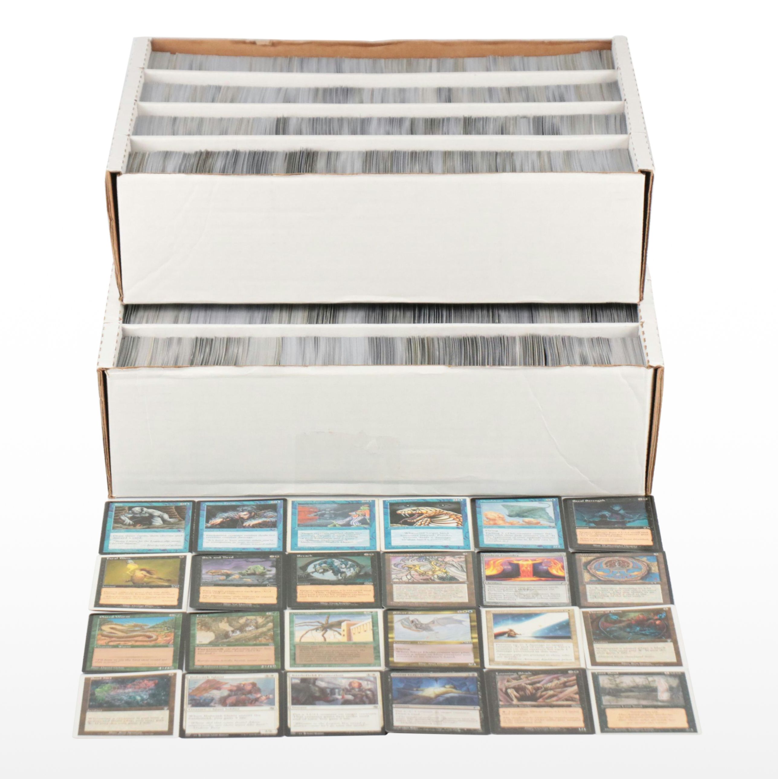 Magic: The Gathering Trading Cards with Storage Boxes, 1990s–2020s
