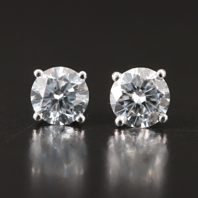 14K 1.60 CTW Lab Grown Diamond Stud Earrings