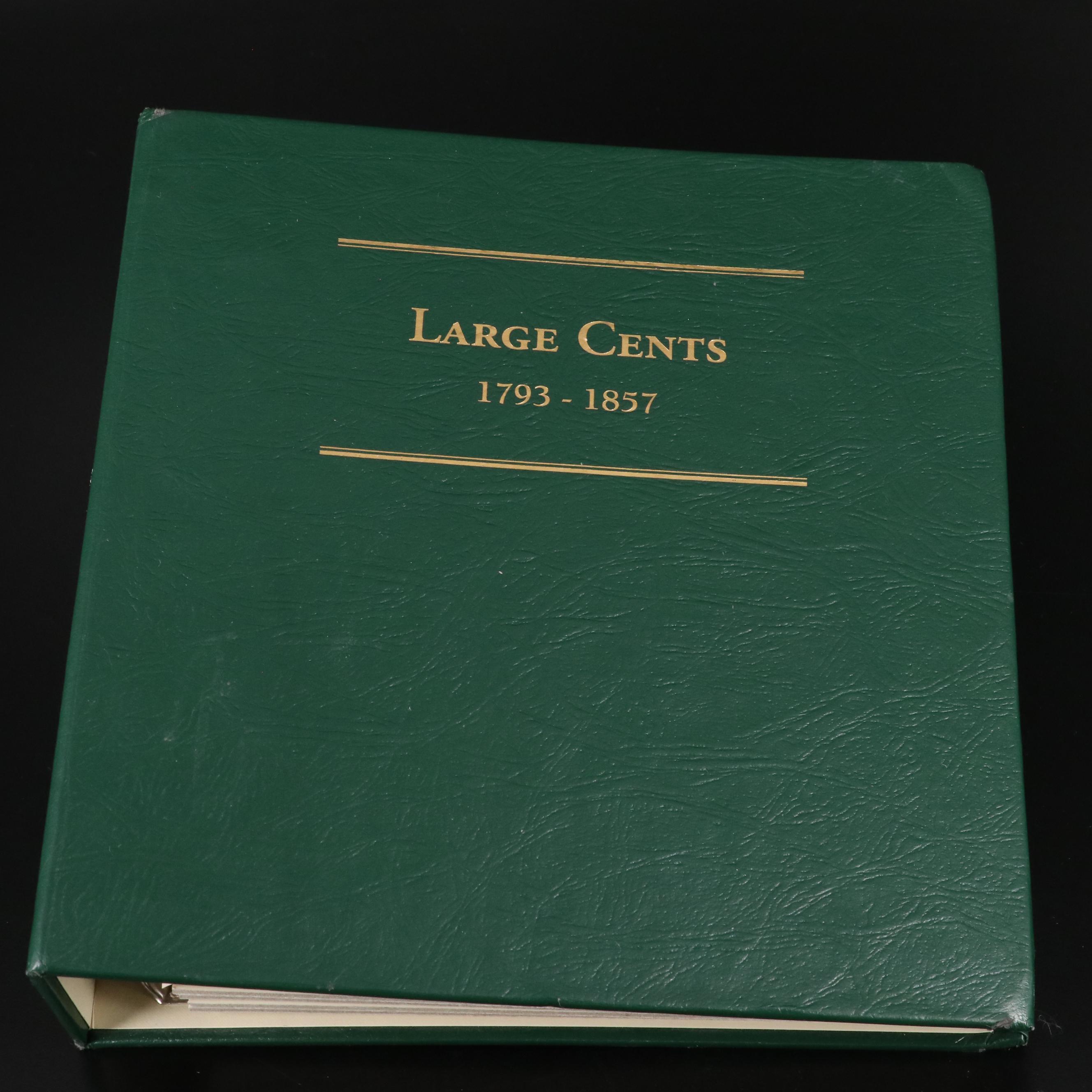 Collection of United States Large Cents Complete From 1806-1857