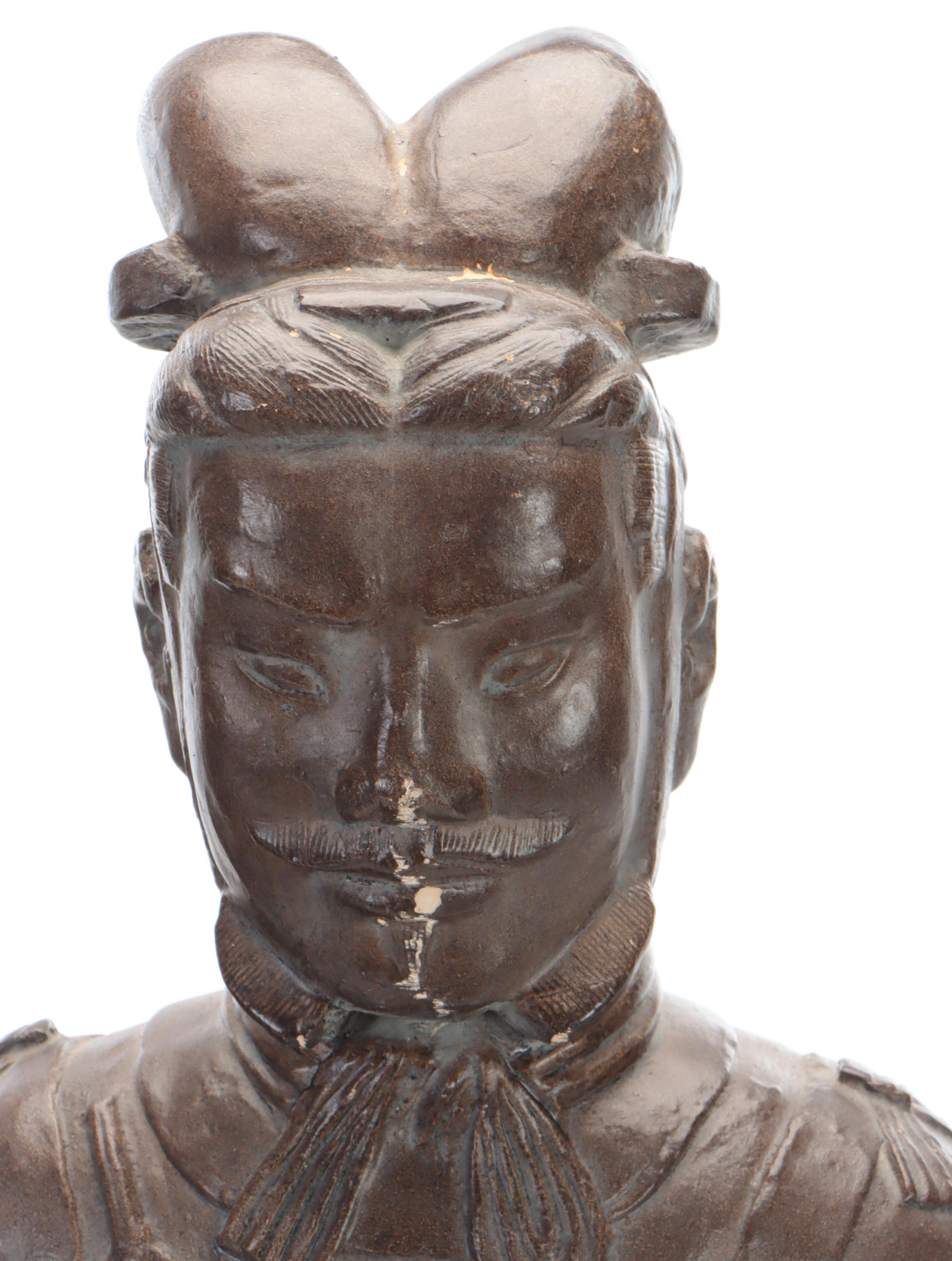 Chinese Cast Composite Replica Terracotta Army Figures