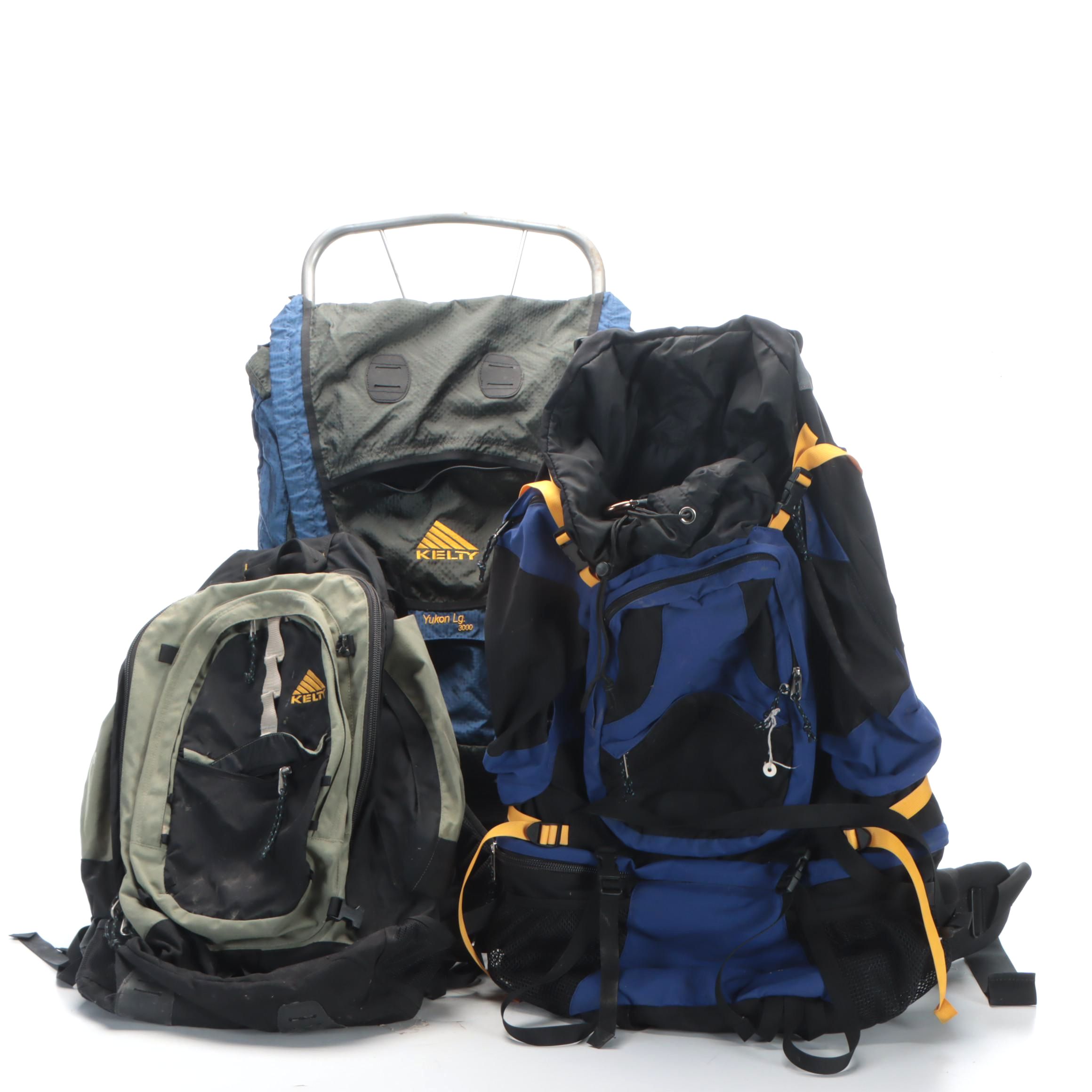 Kelty Yukon Lg 3000 External Frame Camping Backpack with More