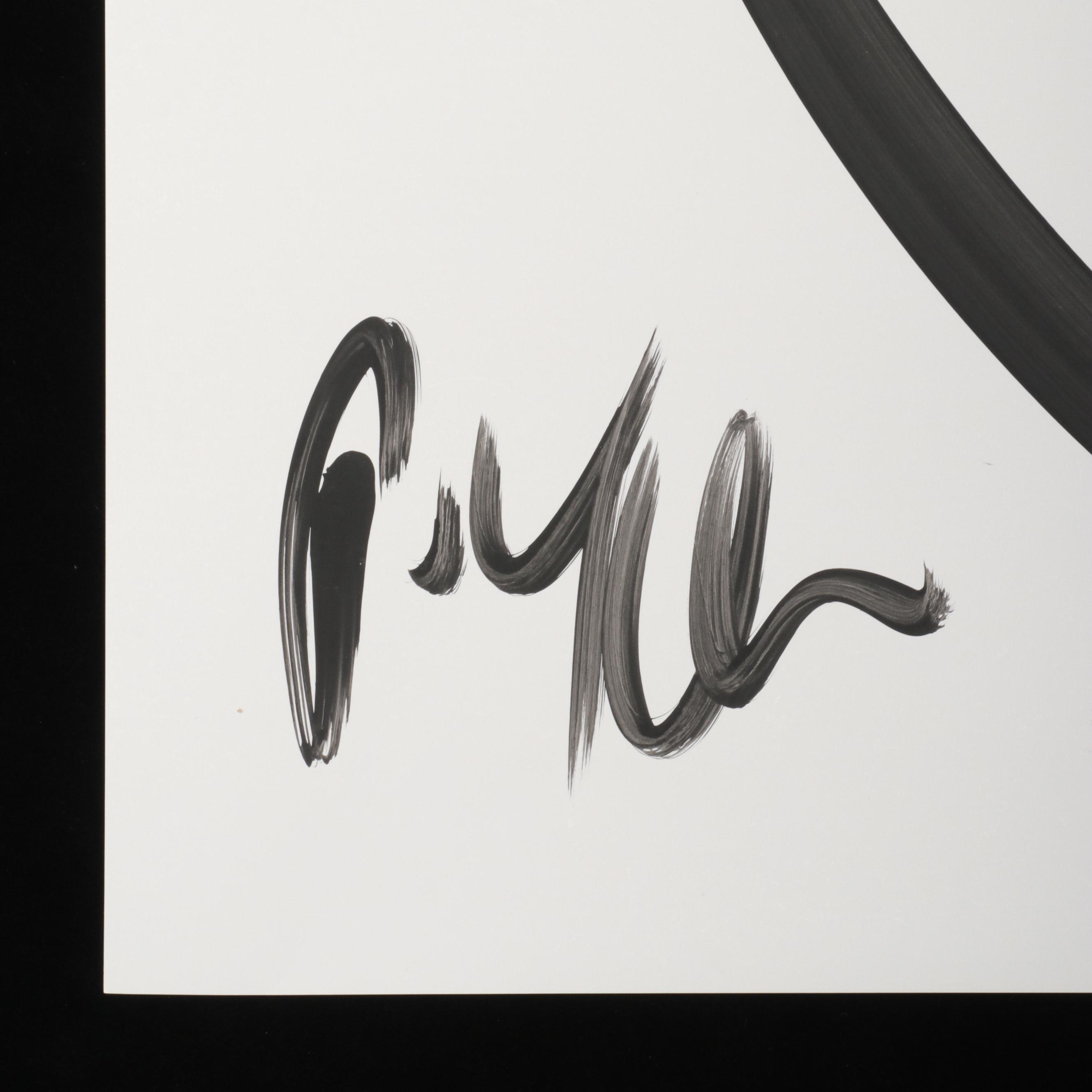 Peter Robert Keil Abstract Acrylic Portrait