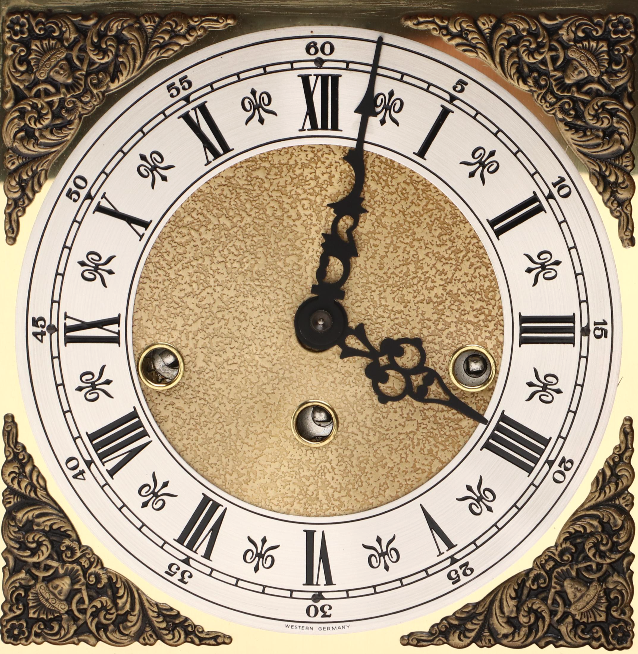 Franz Hermle Oak Cased Carriage Clock, Late 20th Century