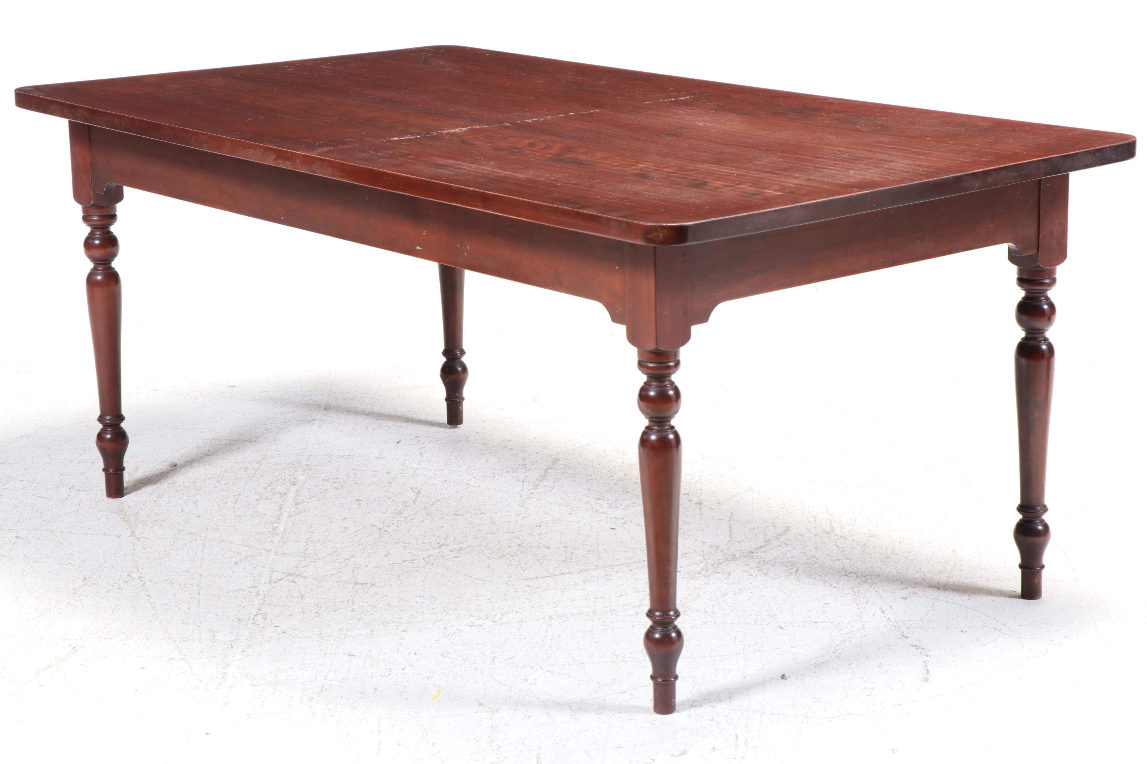 D. R. Dimes Canadian Farm Table in Cherry