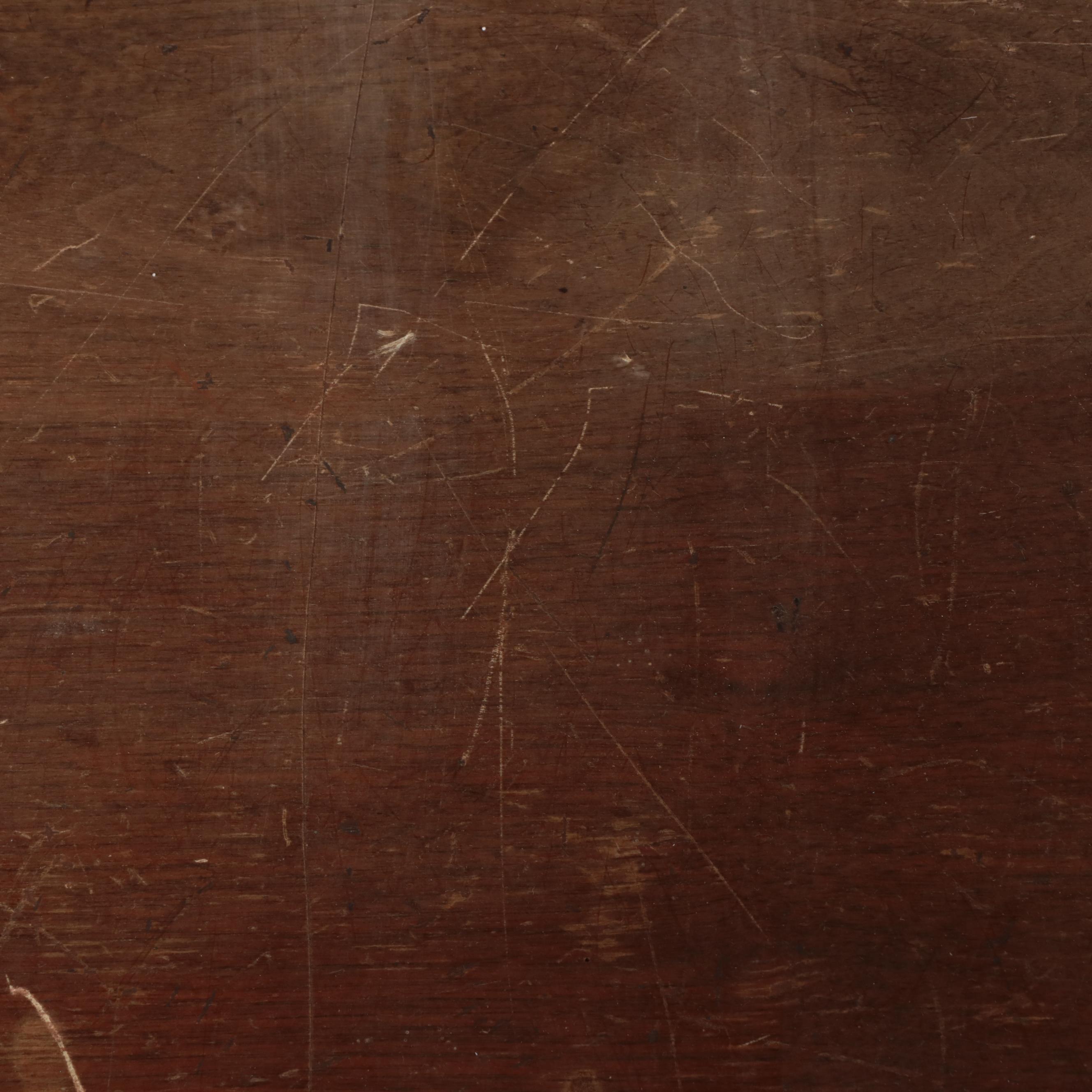 Caswell-Runyon Walnut Cedar Trunk, Mid-20th Century