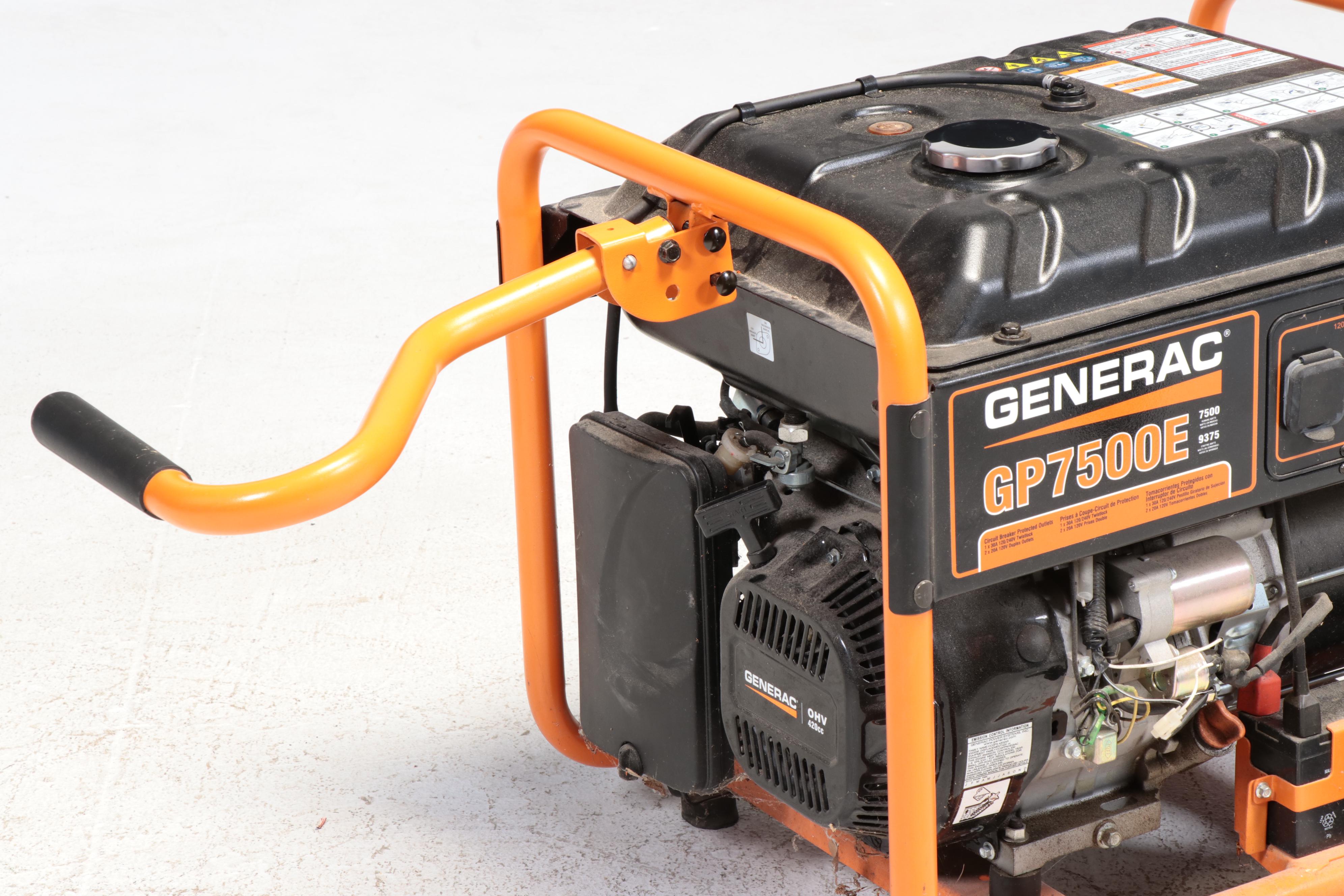 Generac GP7500E Generator