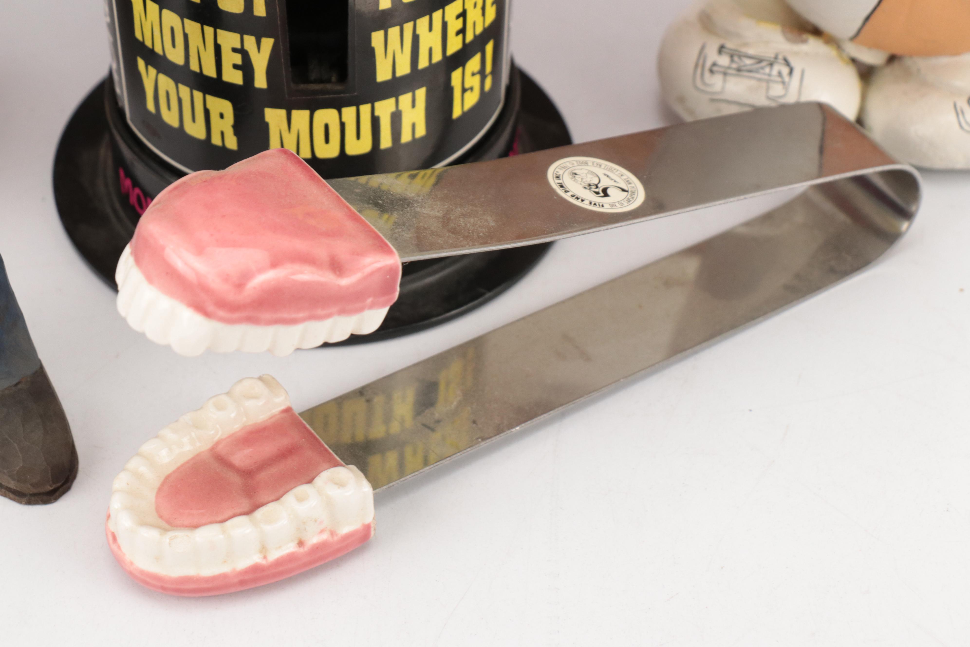 Dentistry Themed Signs, Figurines, and Novelty Items