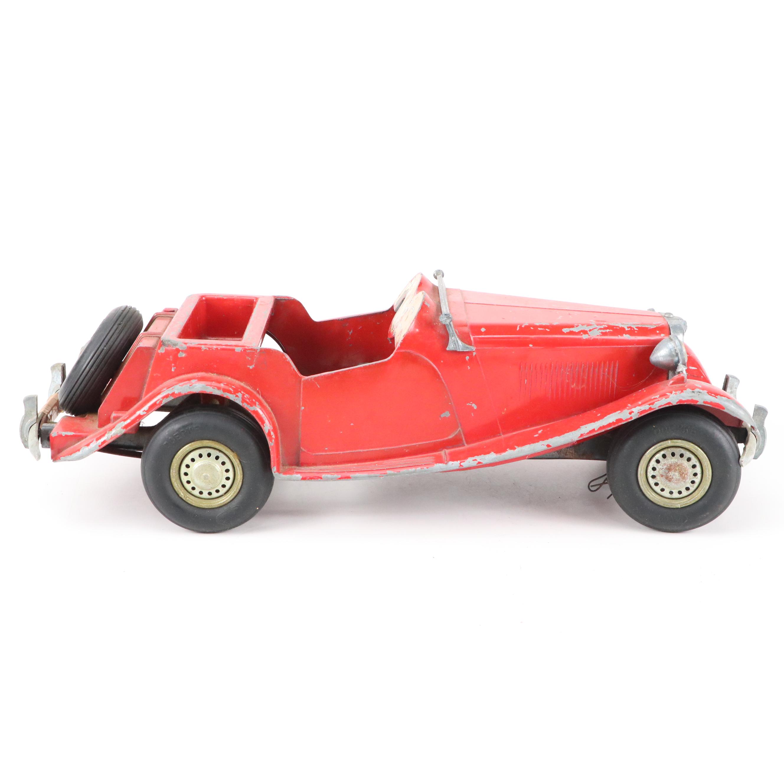 Doepke Model Toys MG Diecast Car, Mid-20th Century