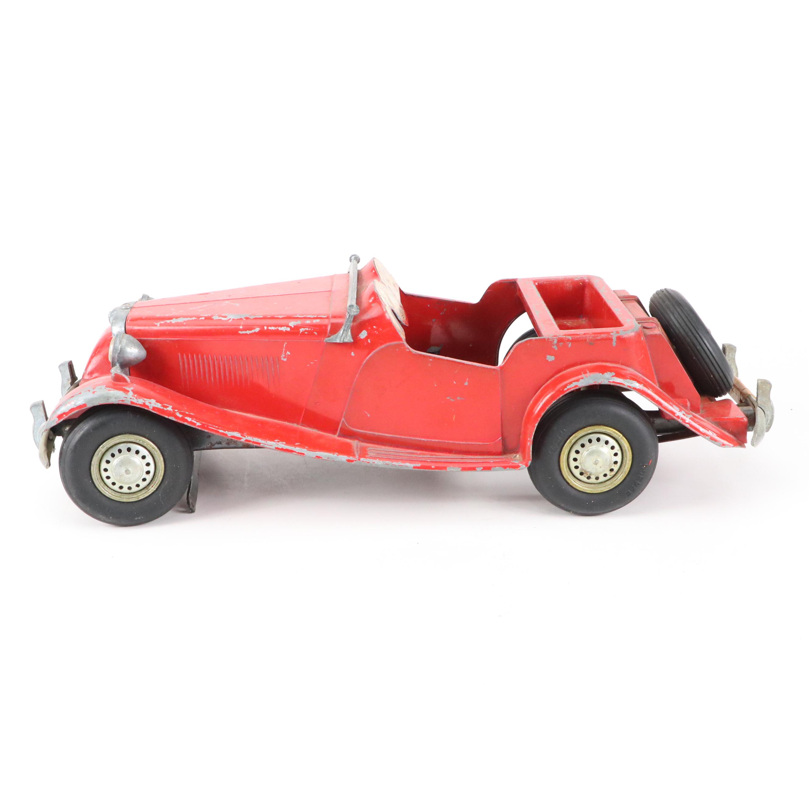 Doepke Model Toys MG Diecast Car, Mid-20th Century