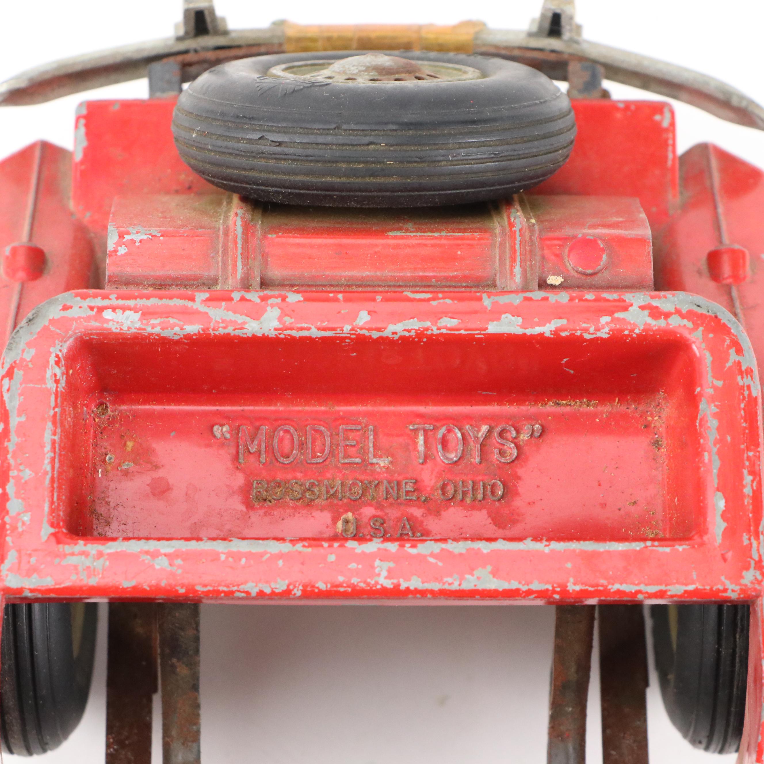 Doepke Model Toys MG Diecast Car, Mid-20th Century