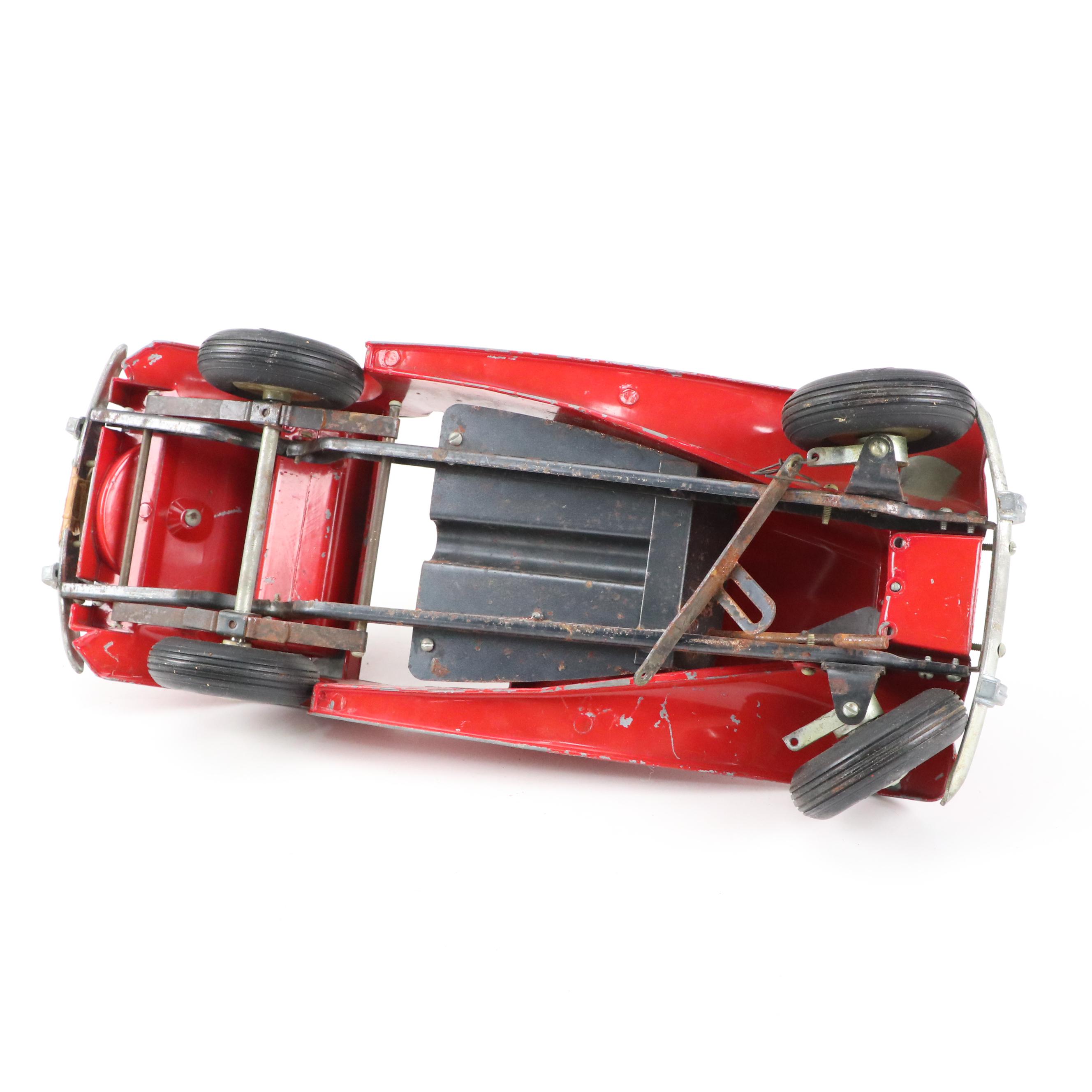 Doepke Model Toys MG Diecast Car, Mid-20th Century