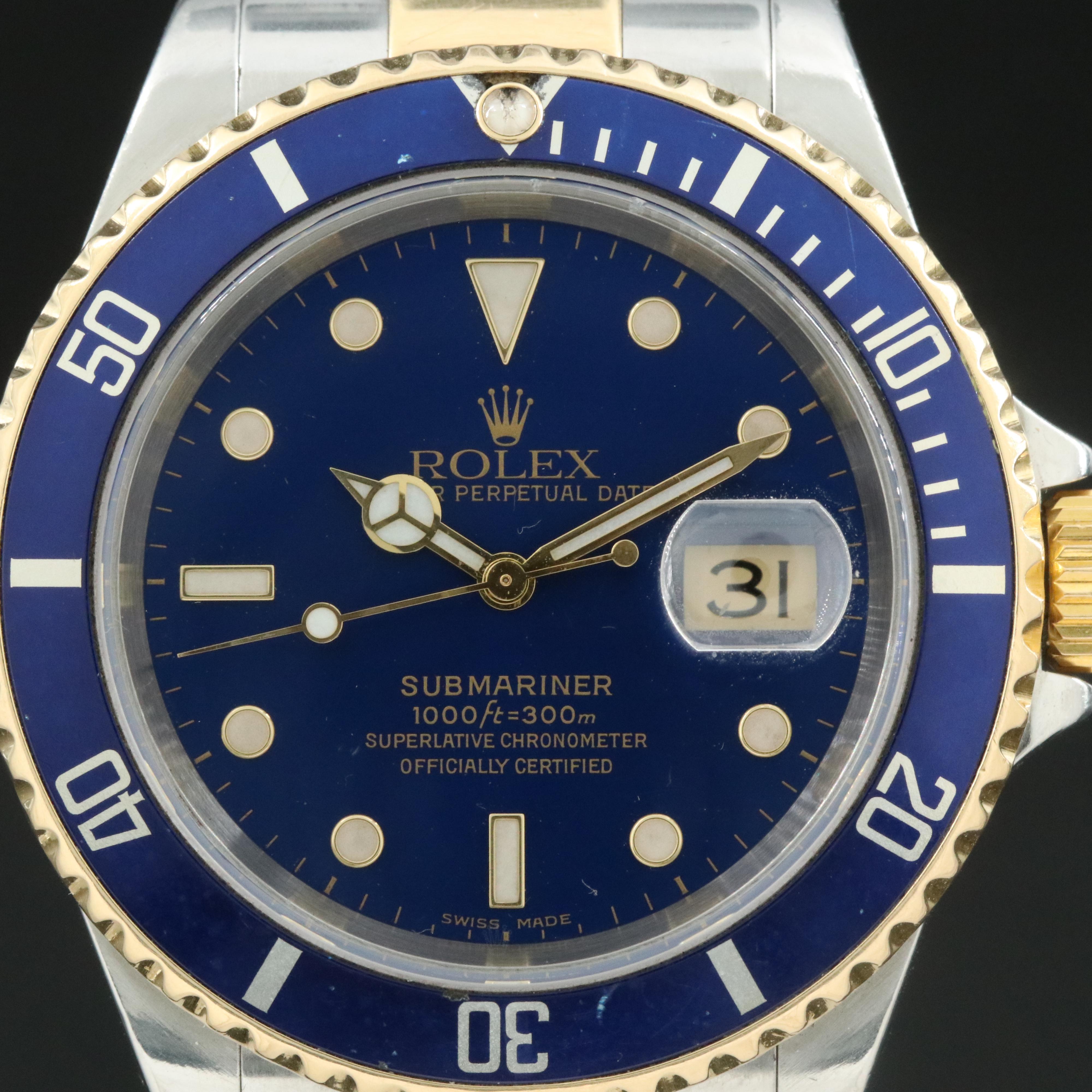 2003 Rolex Submariner Two-Tone Automatic Watch