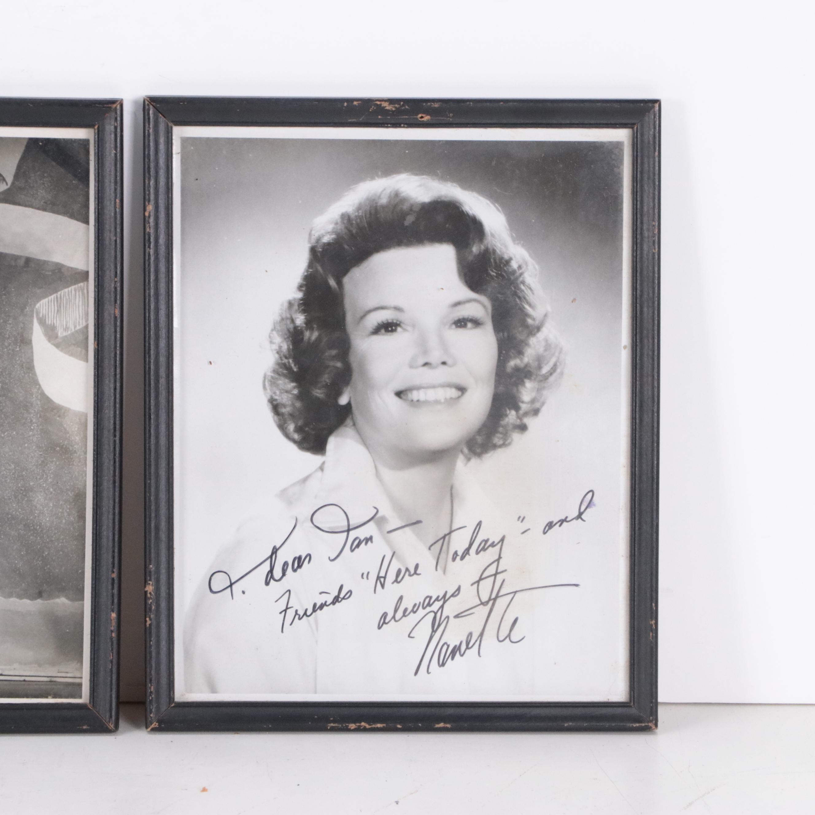 Silver Gelatin Prints of Celebrity Portraits Including Nanette Fabray