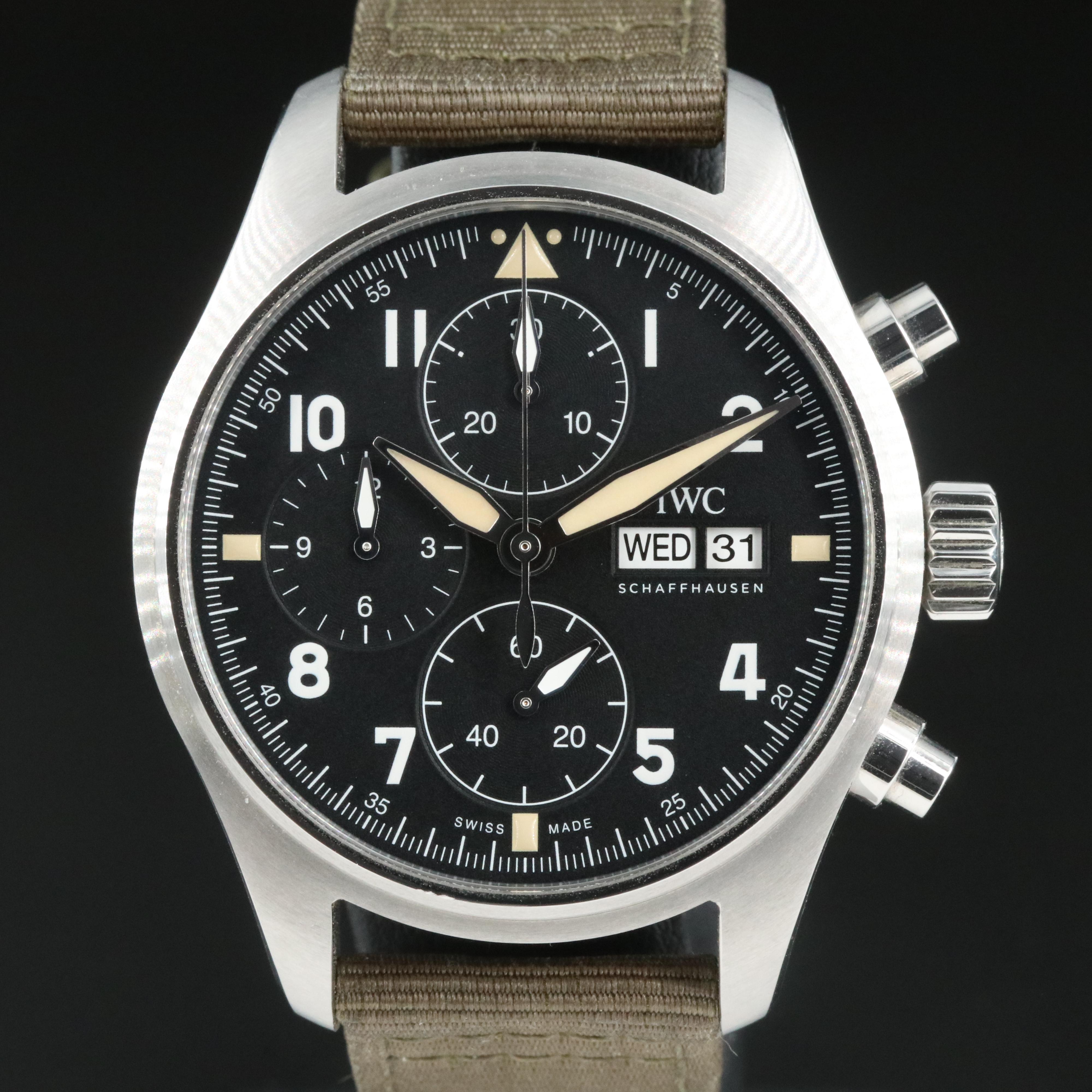 IWC Pilot Spitfire Chronograph Automatic Watch