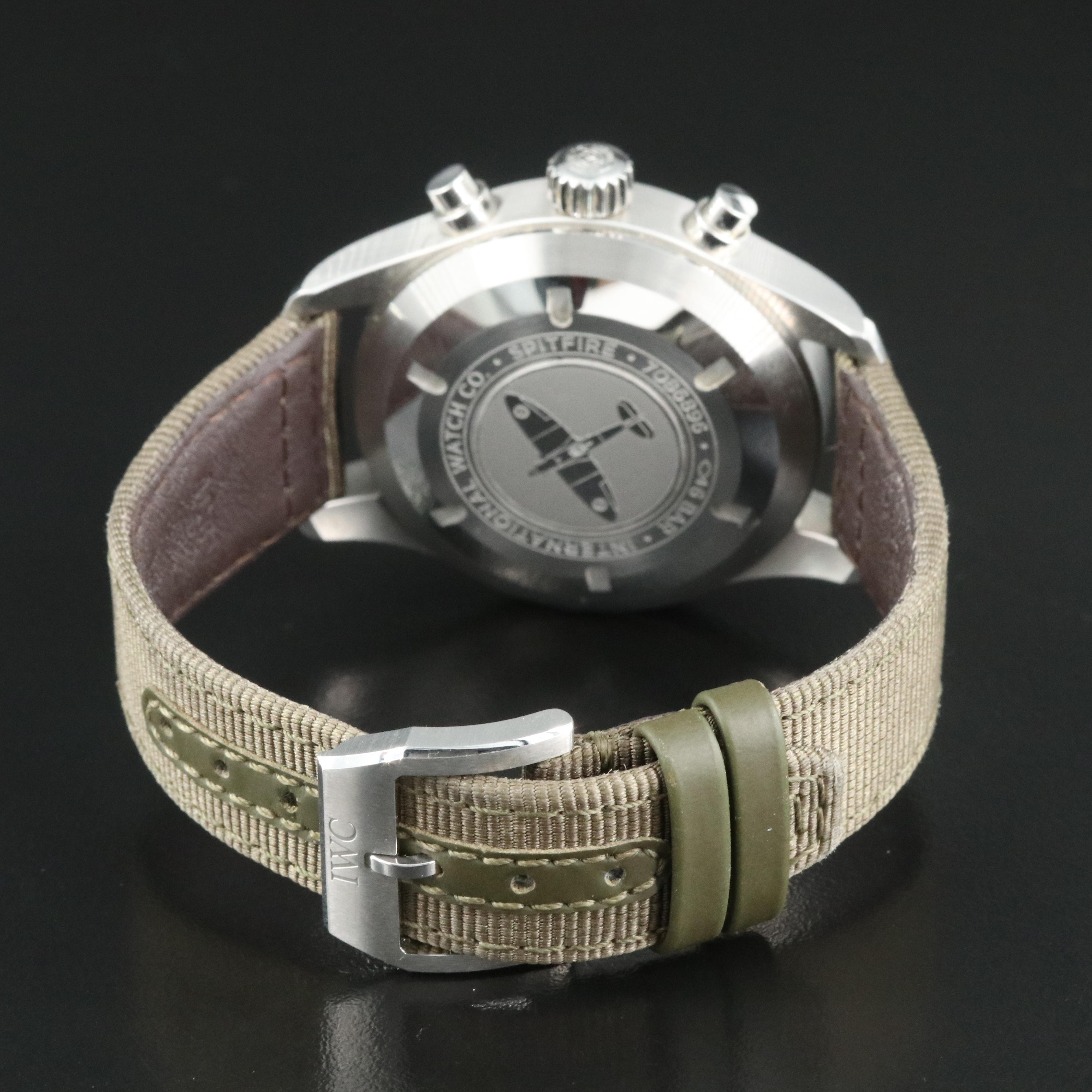 IWC Pilot Spitfire Chronograph Automatic Watch