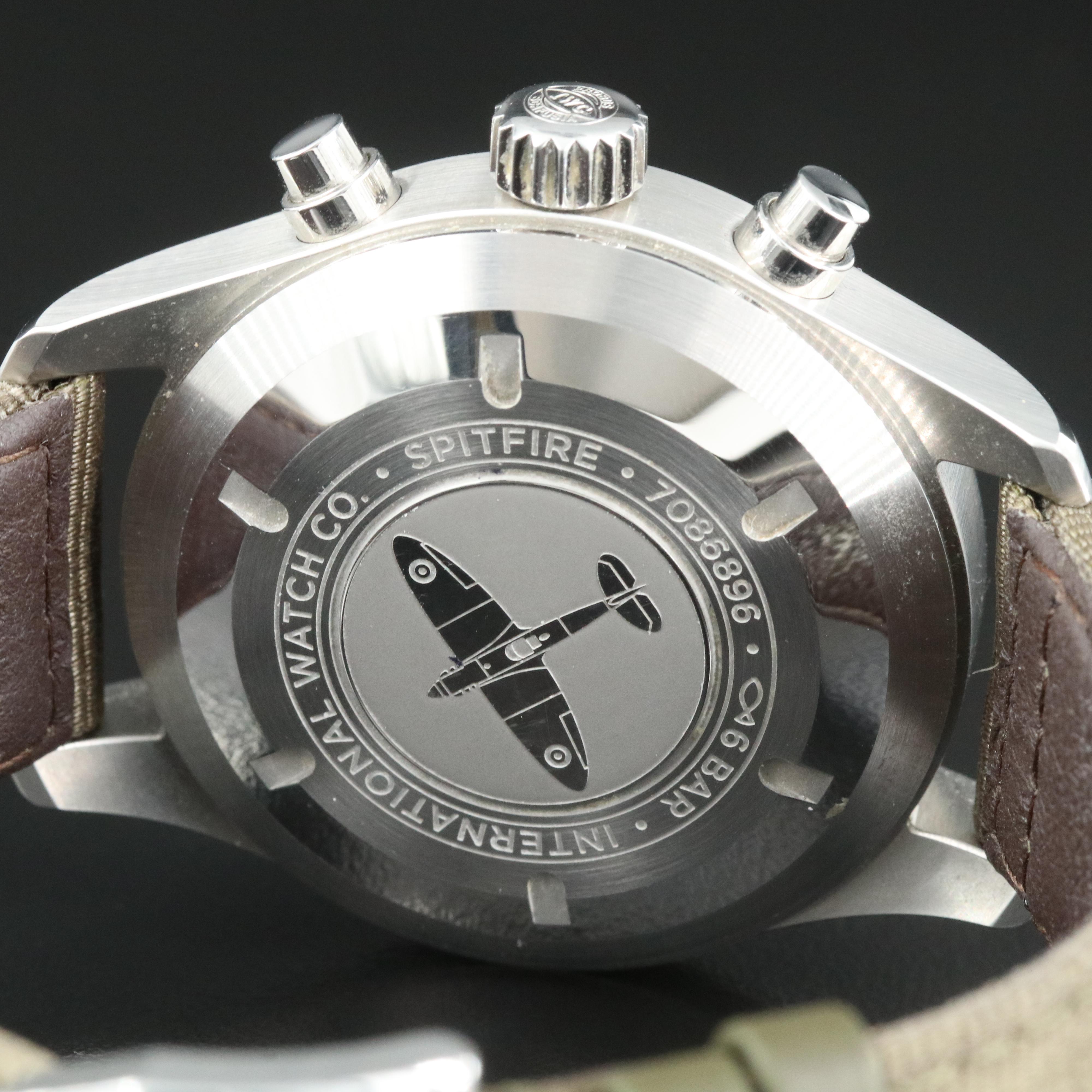 IWC Pilot Spitfire Chronograph Automatic Watch