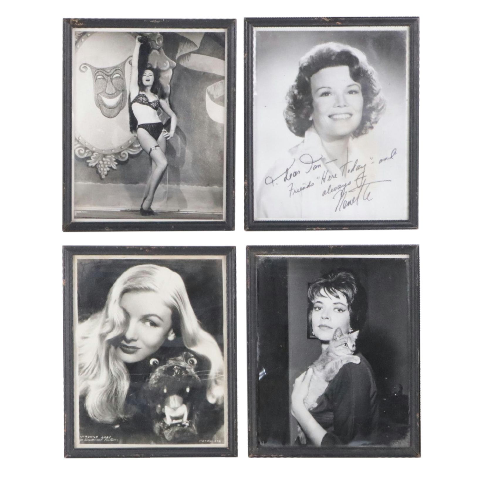 Silver Gelatin Prints of Celebrity Portraits Including Nanette Fabray
