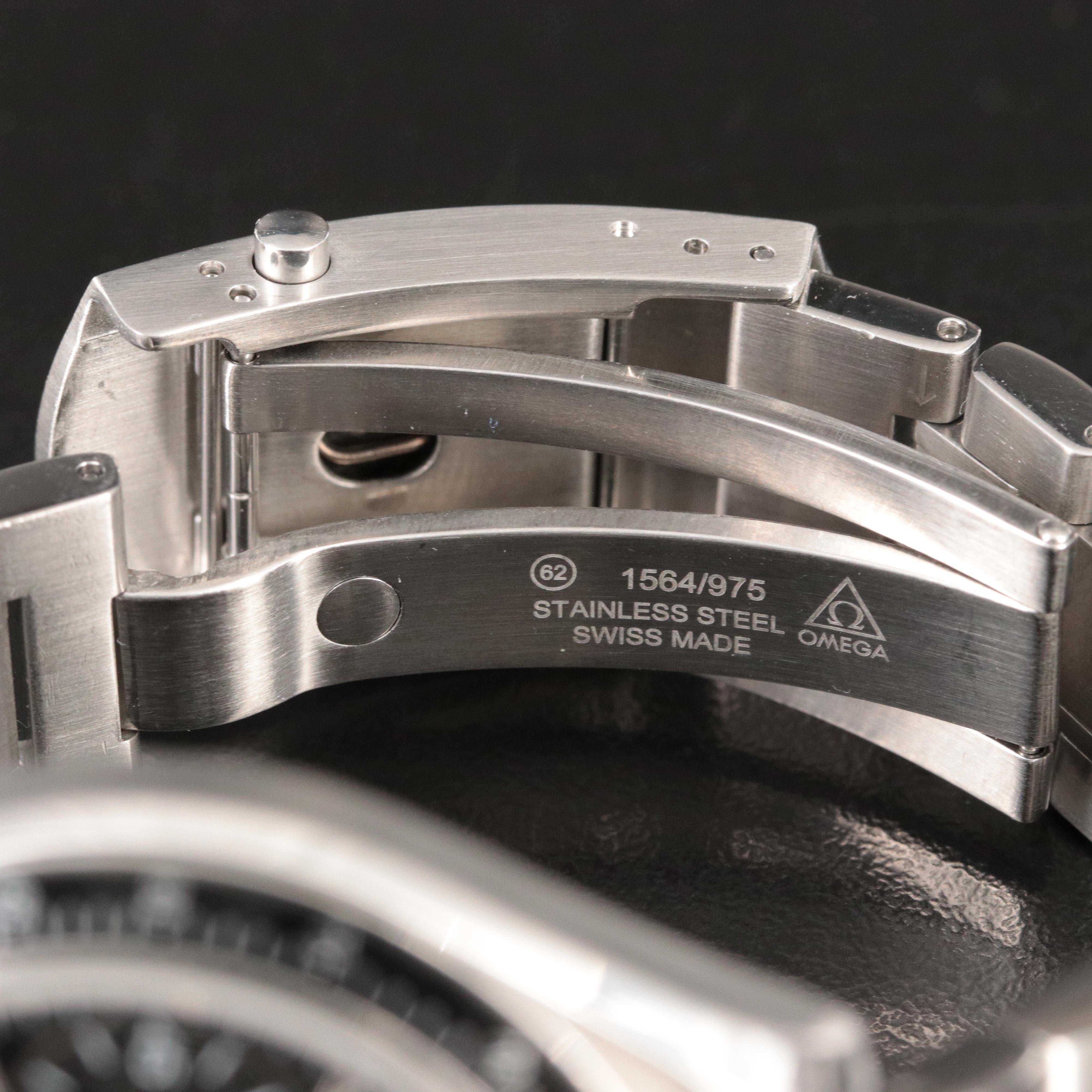 Omega Speedmaster Date Black 40MM Steel Automatic Watch