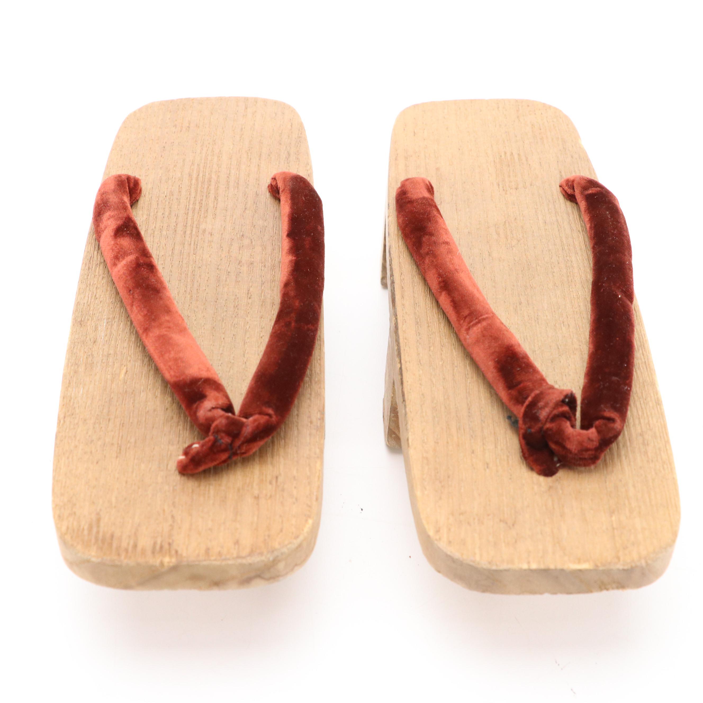 Japanese Wooden Geta Sandals