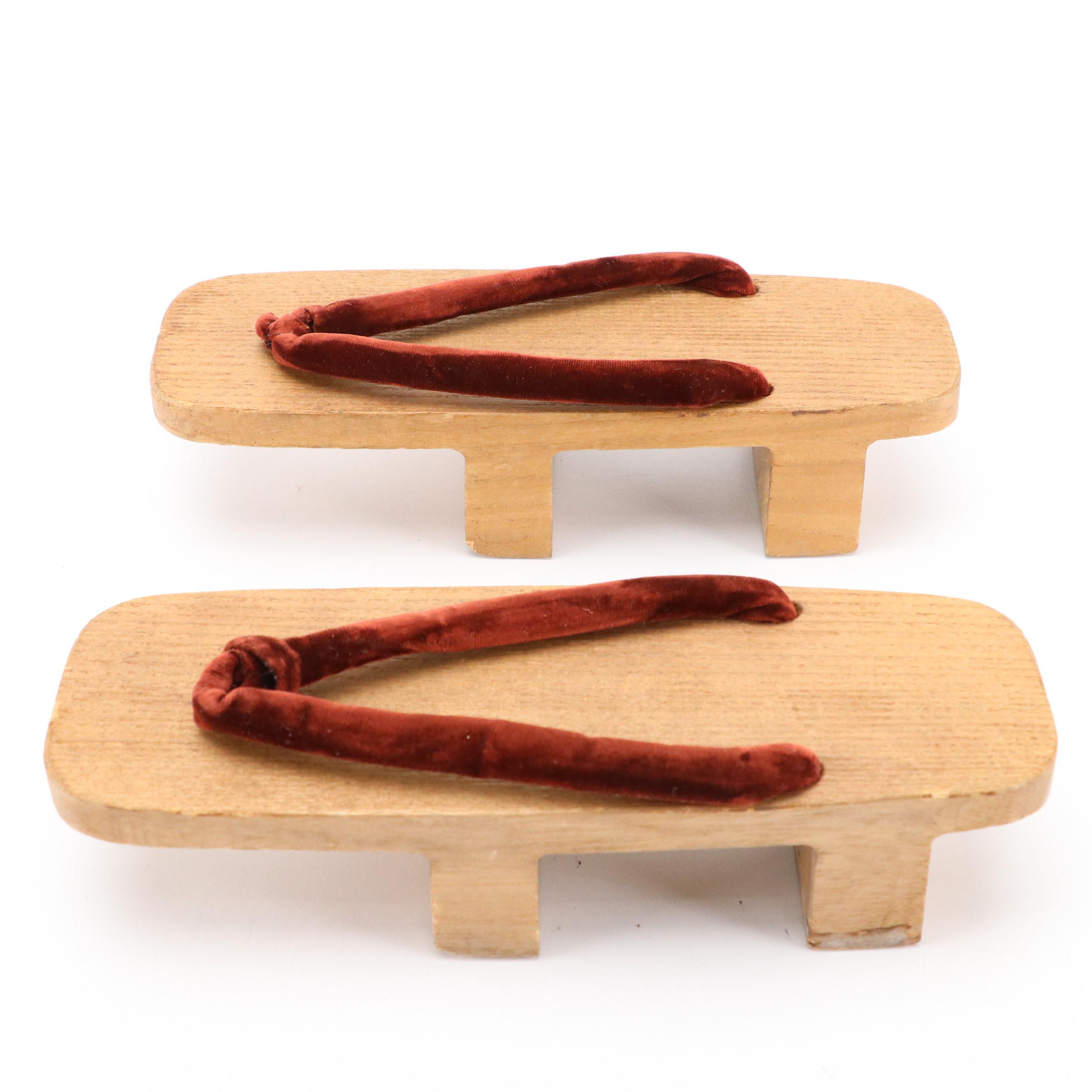 Japanese Wooden Geta Sandals