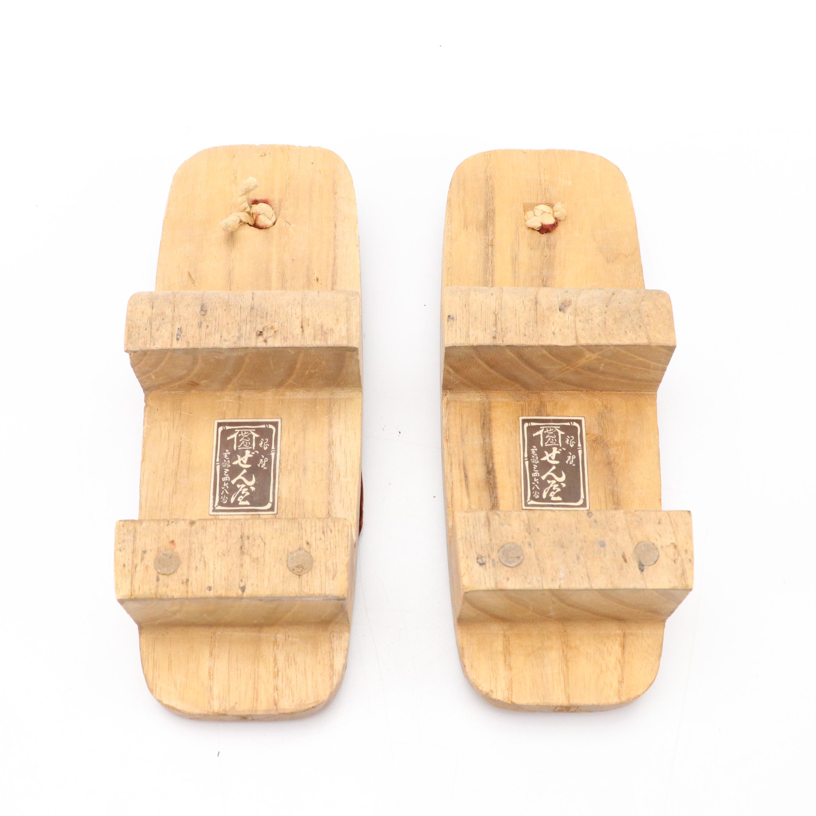Japanese Wooden Geta Sandals