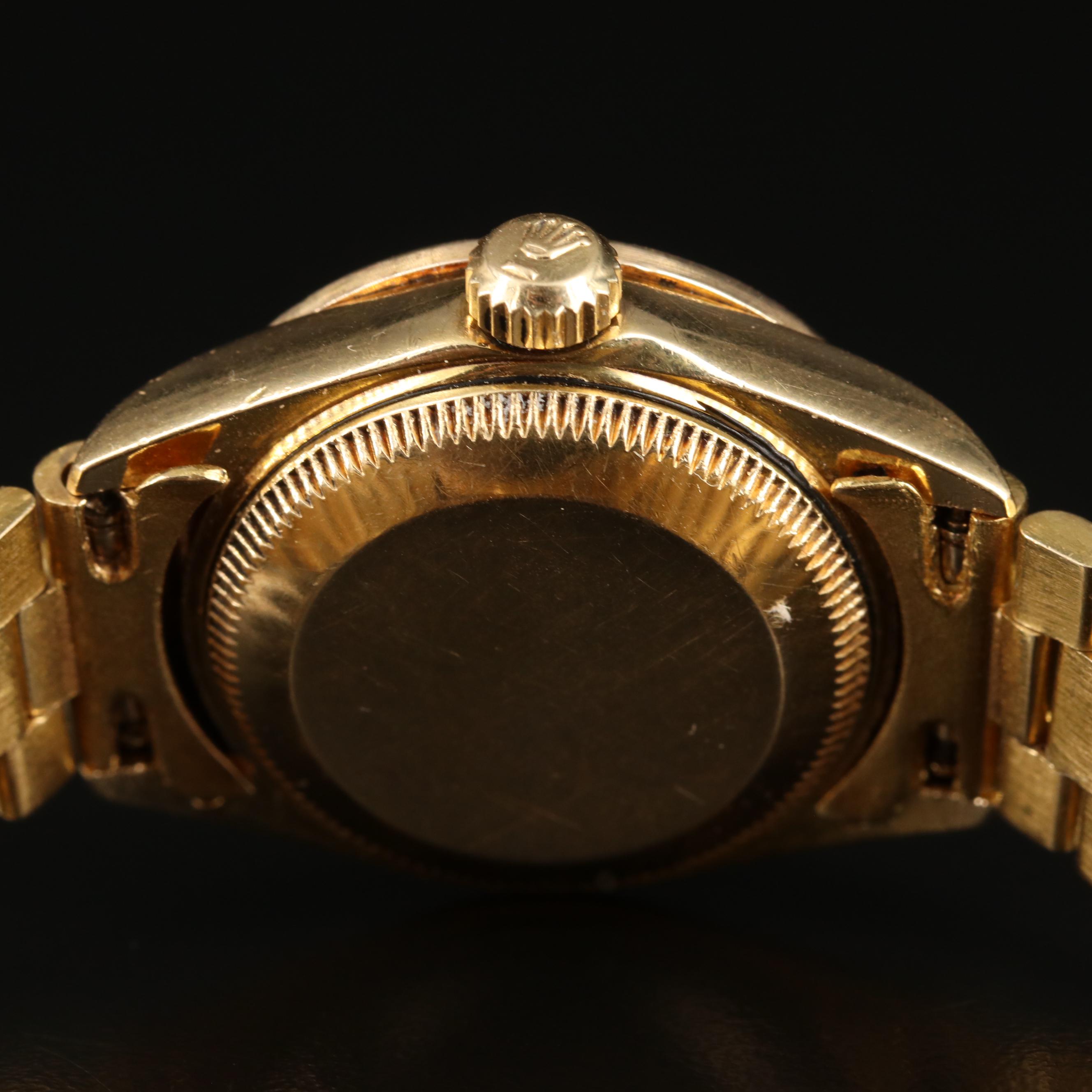 1983 Rolex Custom Diamond Bezel and Dial Datejust Watch