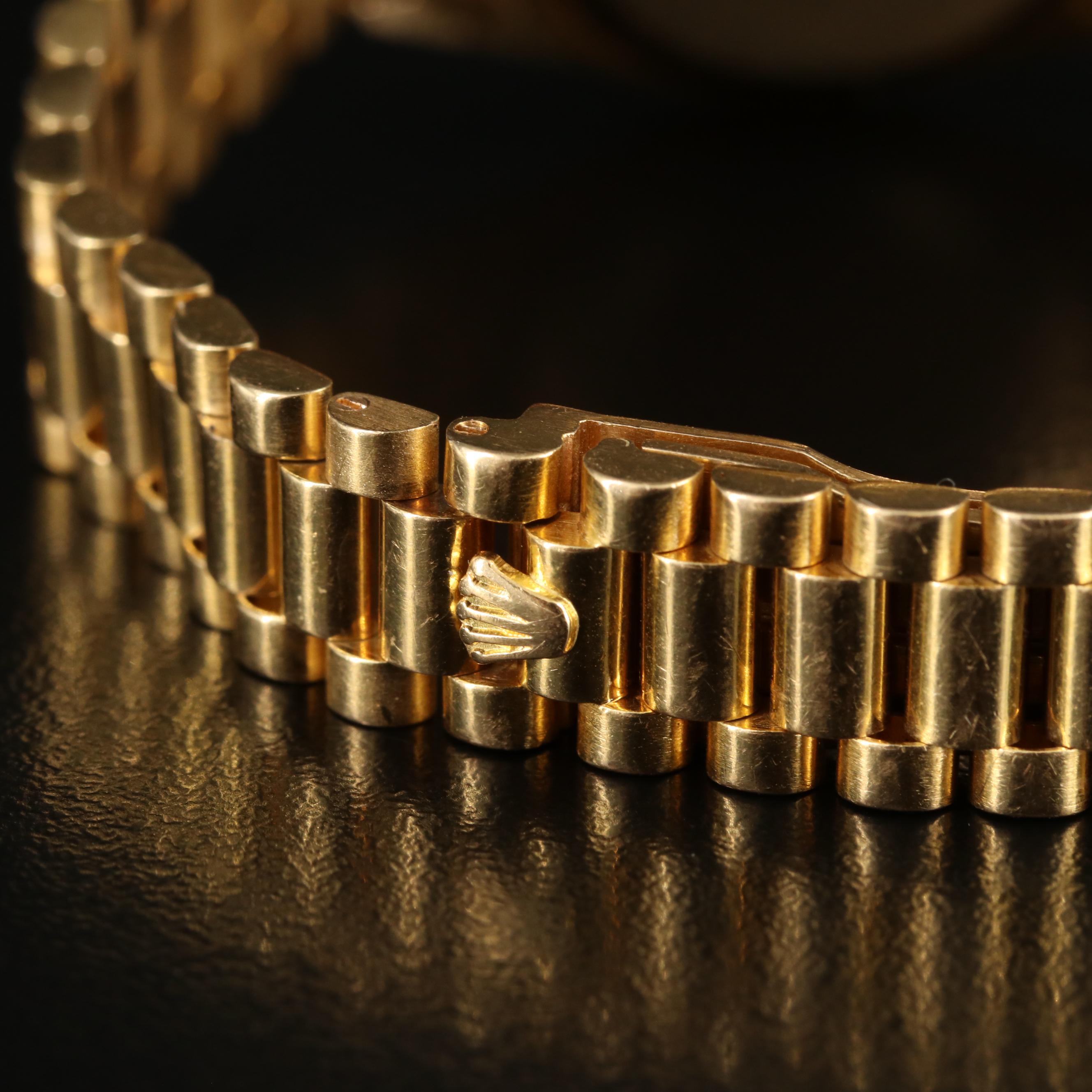 1983 Rolex Custom Diamond Bezel and Dial Datejust Watch