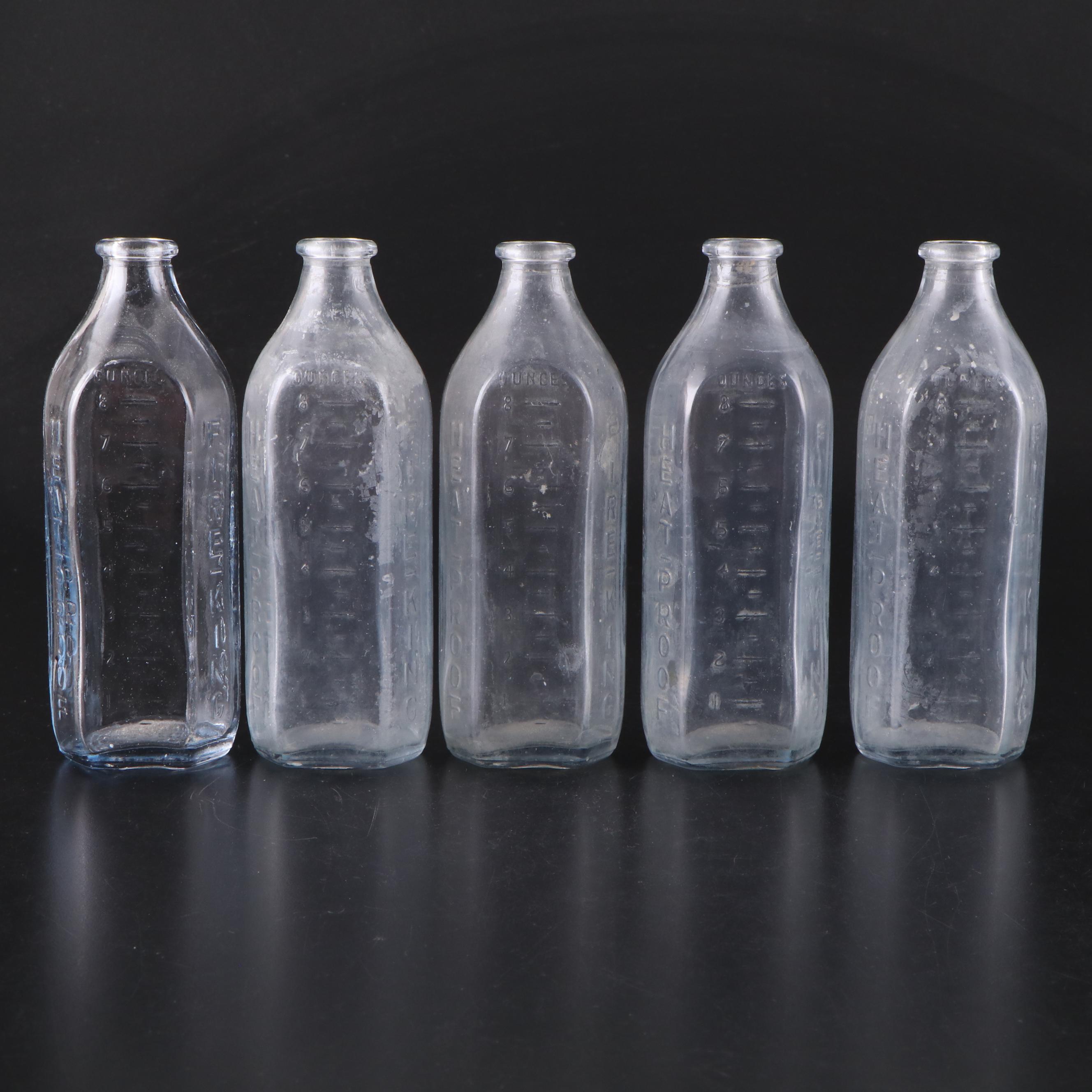 Fire King, Seaforth, Certo, Kadon and More Glass Bottles, Mid-20th Century