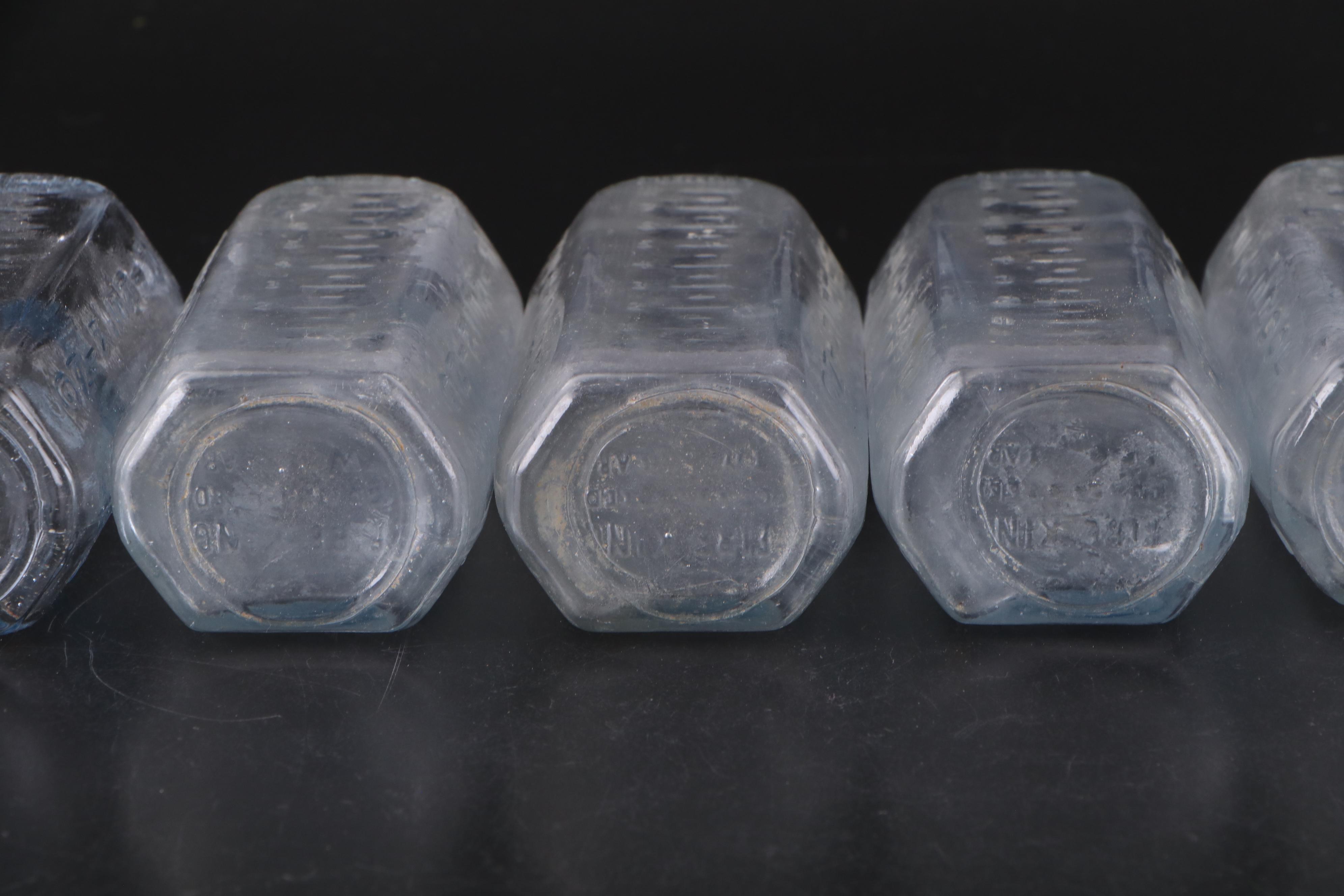 Fire King, Seaforth, Certo, Kadon and More Glass Bottles, Mid-20th Century